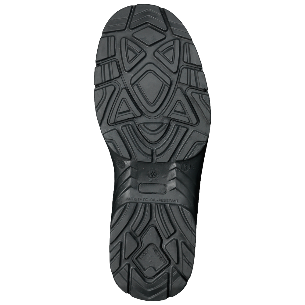 F-S3-ELYSEE-Fußschutz, Winter-Sicherheitsschnürstiefel, *WILHELMSHAVEN ÜK*, schwarz/blau abgesetzt