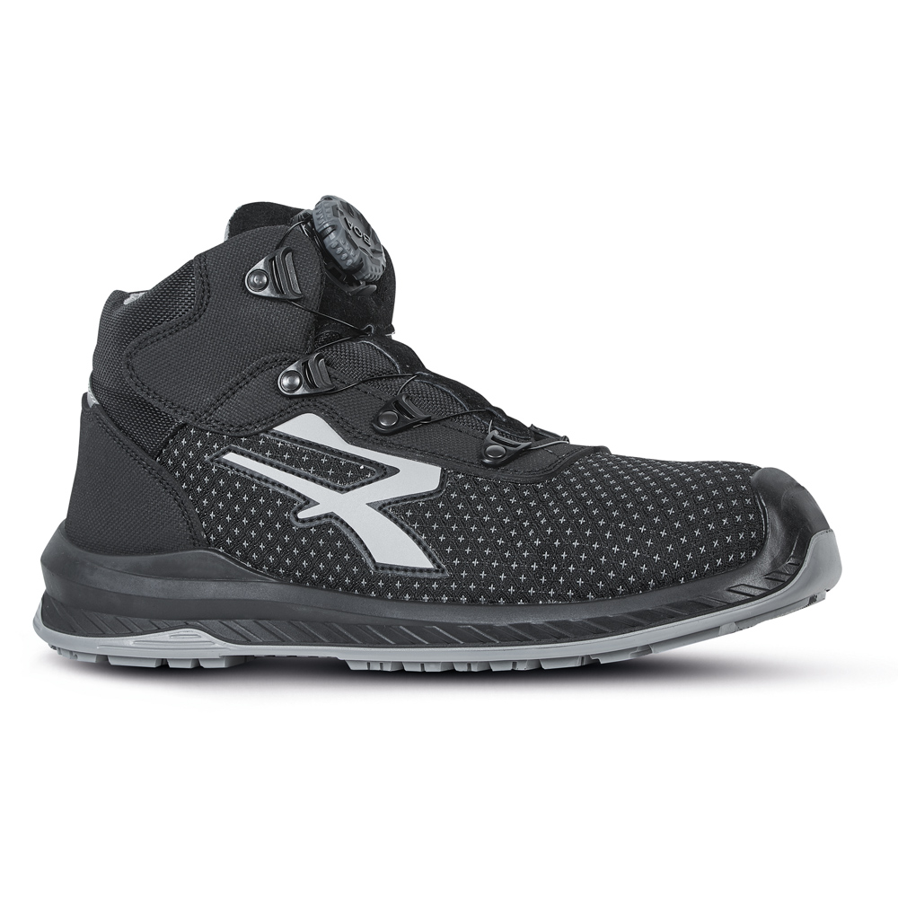 F- U-Power-Fußschutz, Schnürstiefel RI10414, *PANAMA*, Farbe: schwarz