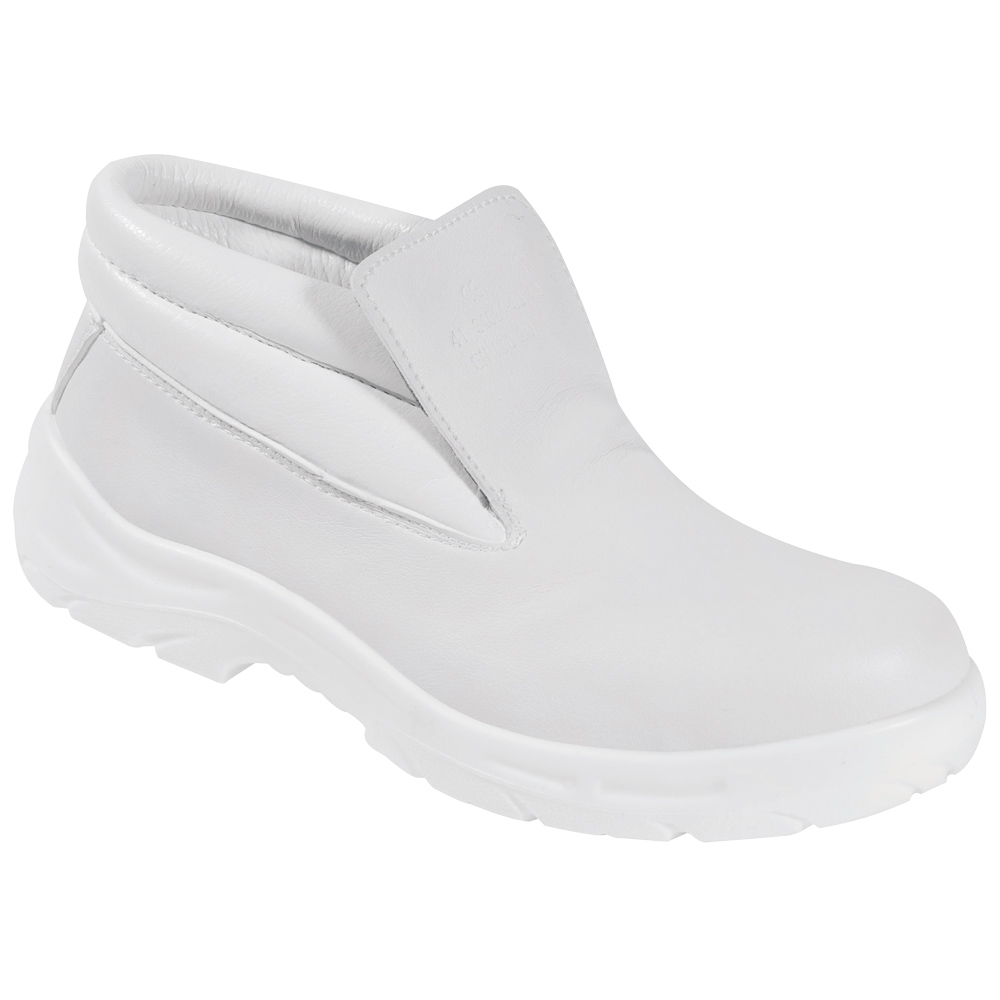F-S2-BASIC-LINE-Fußschutz, Slipper-Stiefel, *LESI*, weiß
