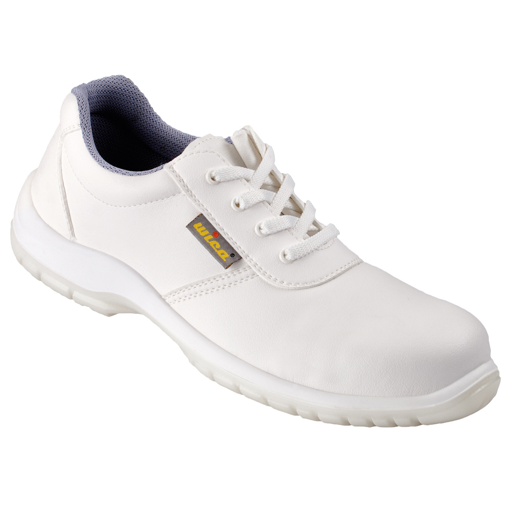 F-S2-WICA-Fußschutz, Sicherheitshalbschuhe, *ORVIETO*, weiß