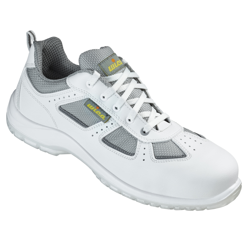 F-WIC-Fußschutz, Sicherheitshalbschuhe, *TRANI*, weiß