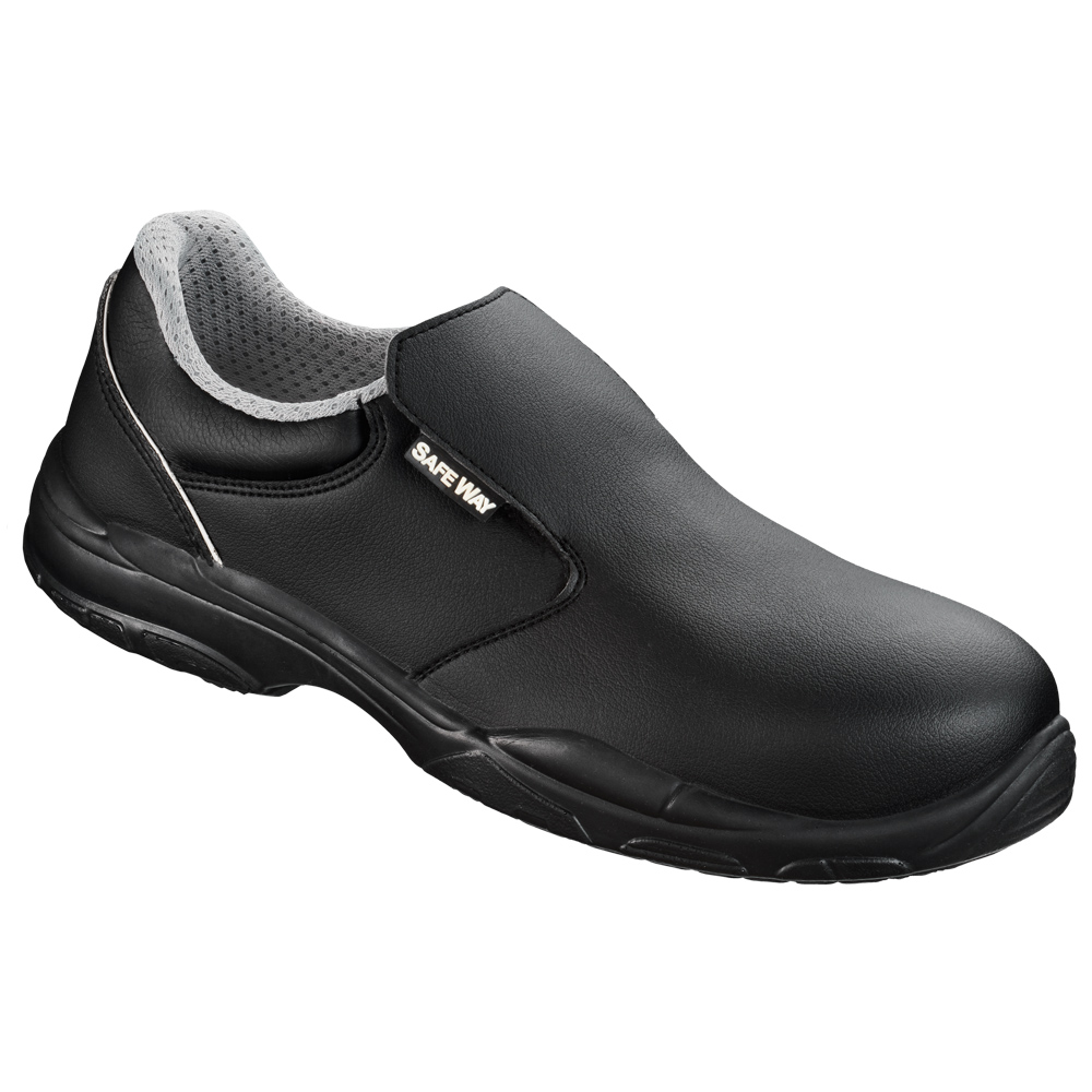 F-S1-Feldtmann-Fußschutz, Sicherheits-Slipper, *CASSINO*, schwarz