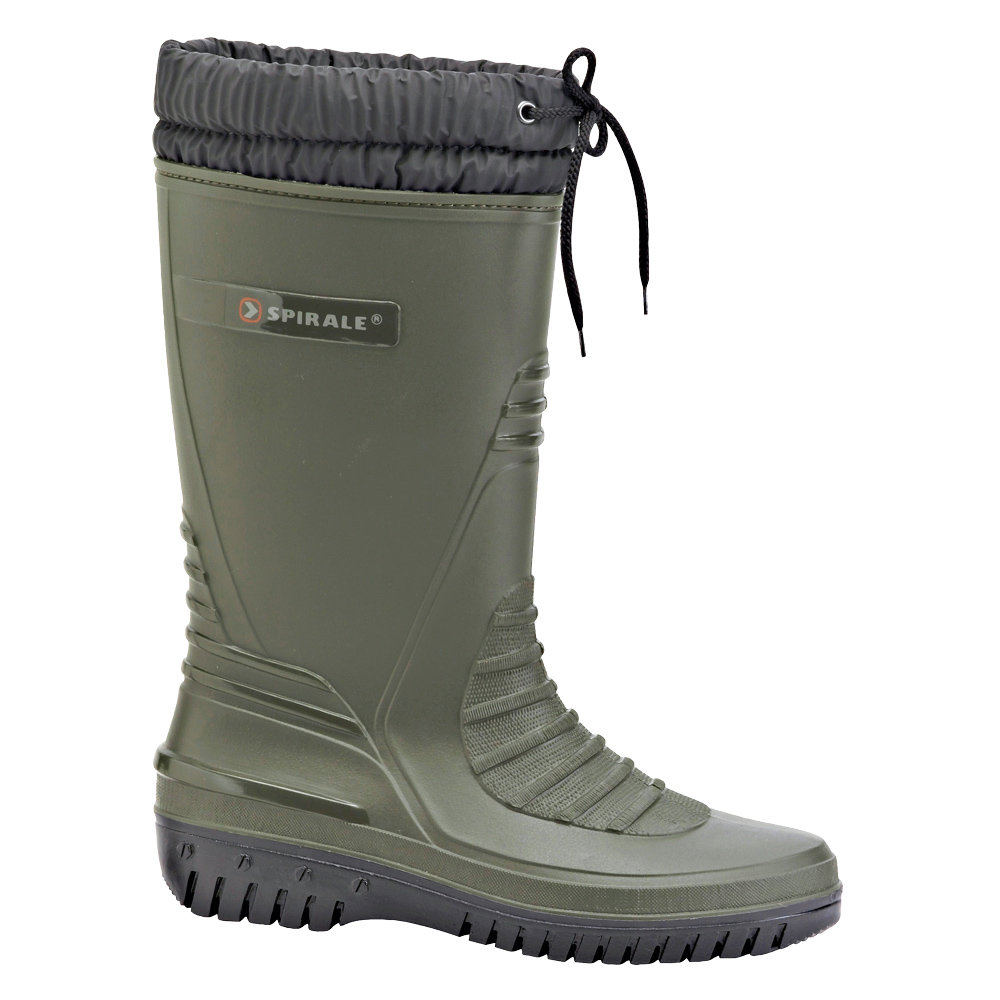 F-SPIRALE-Fußschutz, PVC-Winterstiefel, Gummistiefel, *HAMMERFEST*,  grün