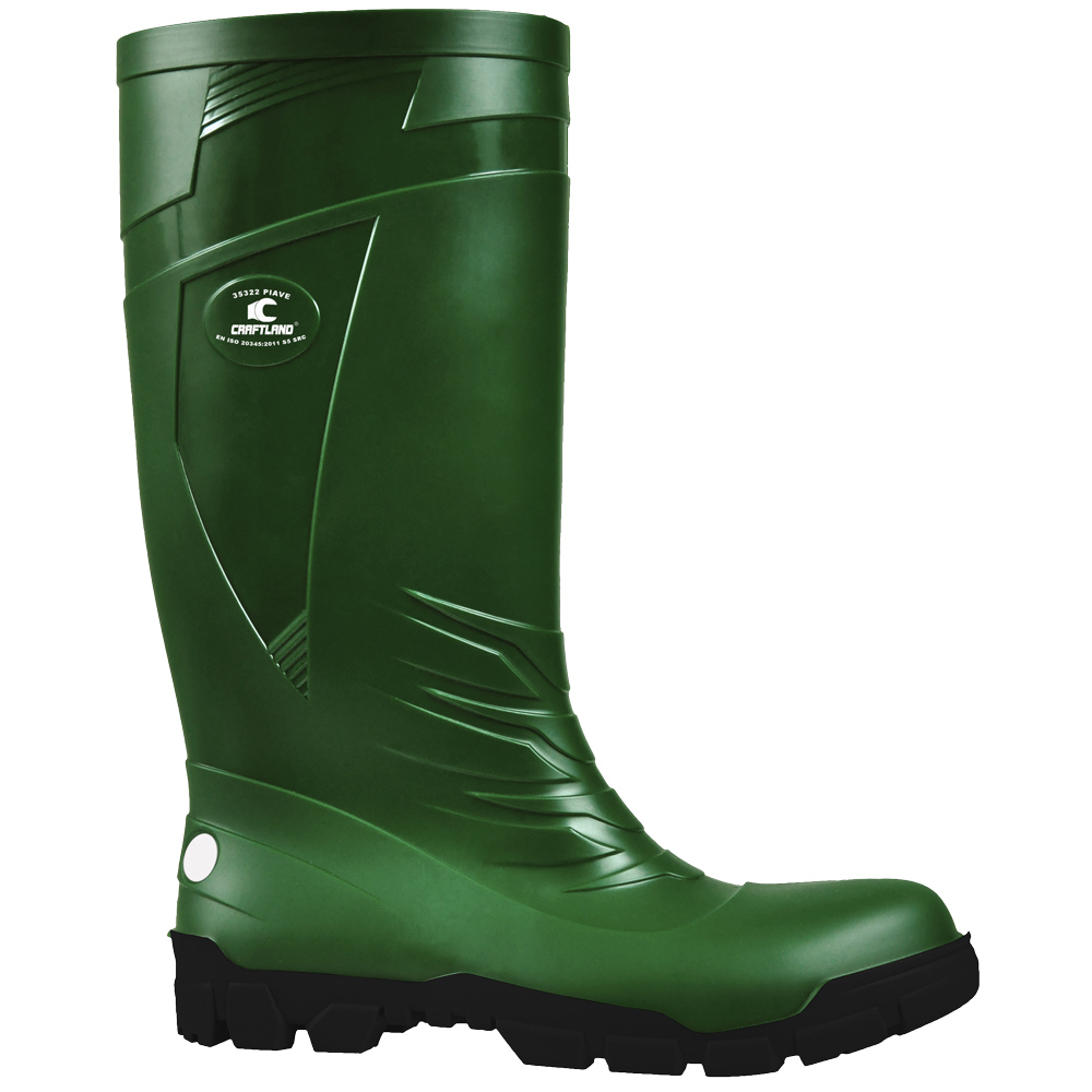 F-S5-CRAFTLAND-Fußschutz, PVC/Nitril-Stiefel, *PIAVE*, grün