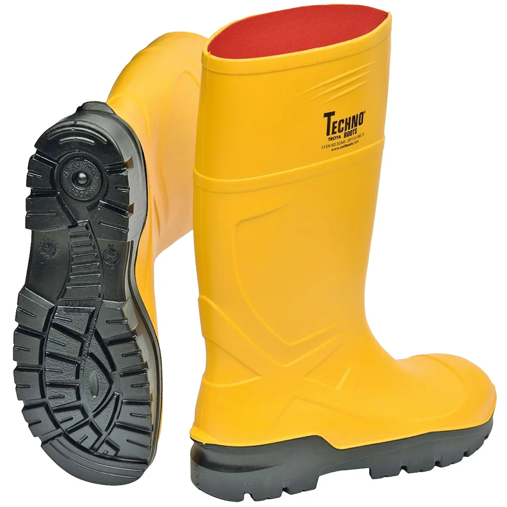 F-S5-CRAFTLAND-Fußschutz, PU-Stiefel, *RÖNNE*,  gelb