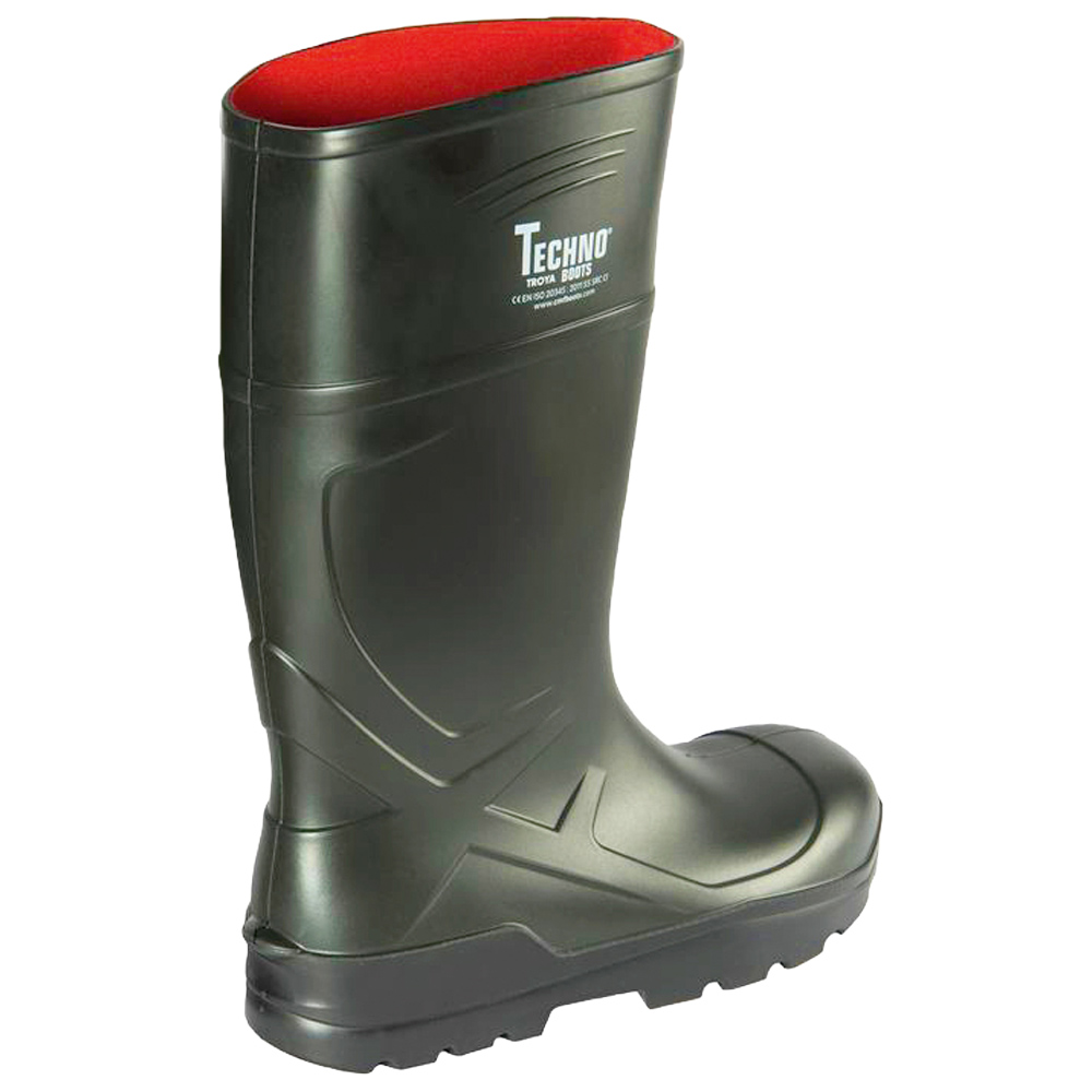 F-S5-CRAFTLAND-Fußschutz, PU-Stiefel, *VOSSO*,  grün