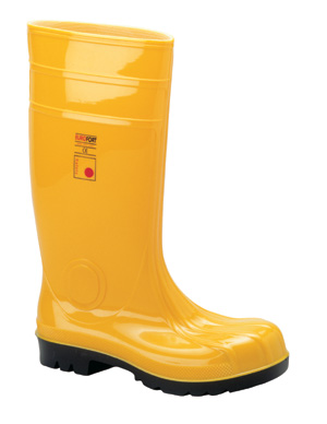 gelb Stahlkappe Gummistiefel RESTPOSTEN Größe 37-48 PVC Sicherheitsstiefel S5 