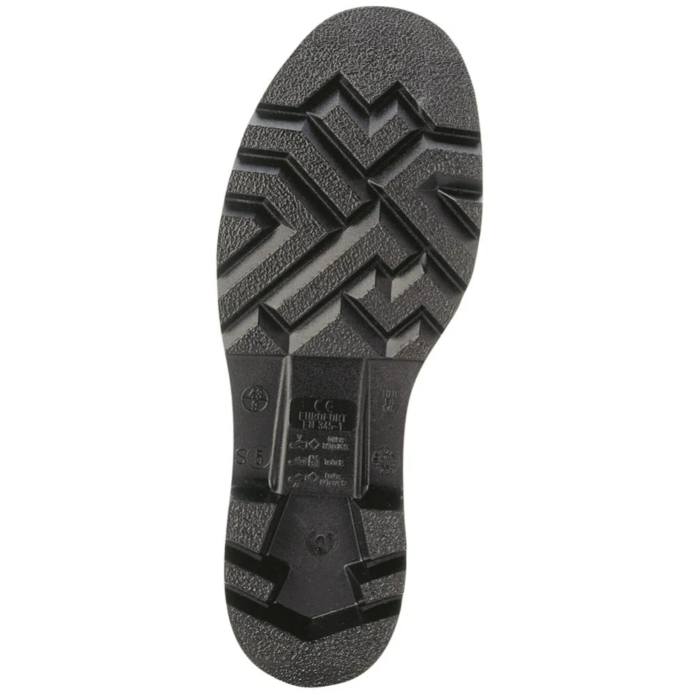 F-S5-EUROMAX-Fußschutz, PVC/Nitril-Stiefel, Gummistiefel, *EUROFORT*, gelb