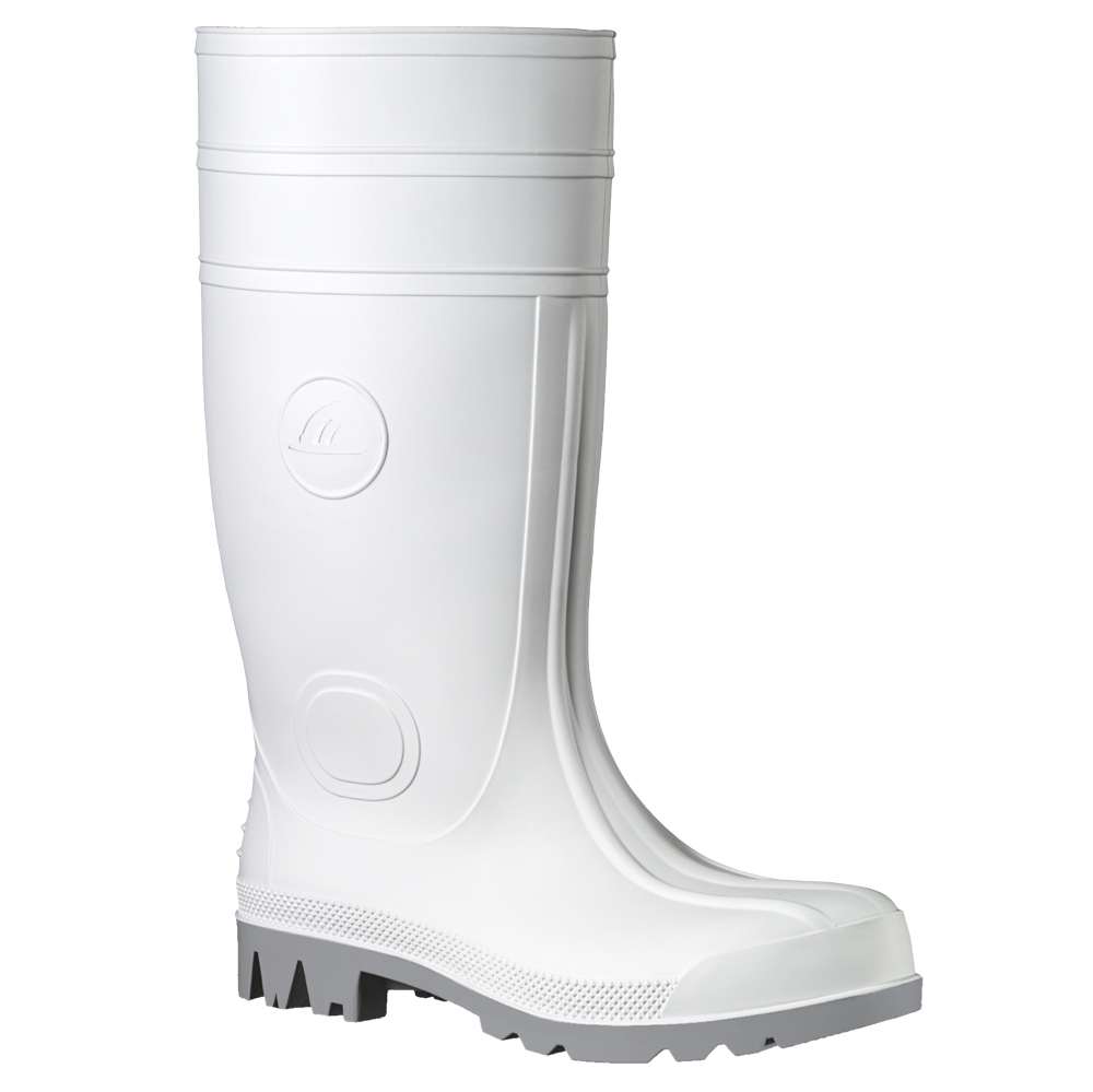 F-S4-EUROMAX-Fußschutz, PVC/Nitril-Stiefel, Gummistiefel, *WHITEMASTER*, weiß