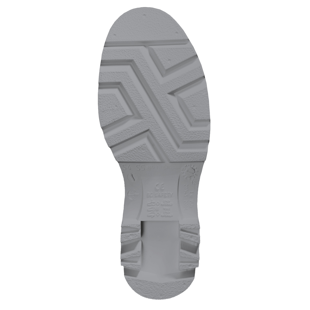 F-S4-EUROMAX-Fußschutz, PVC/Nitril-Stiefel, Gummistiefel, *WHITEMASTER*, weiß