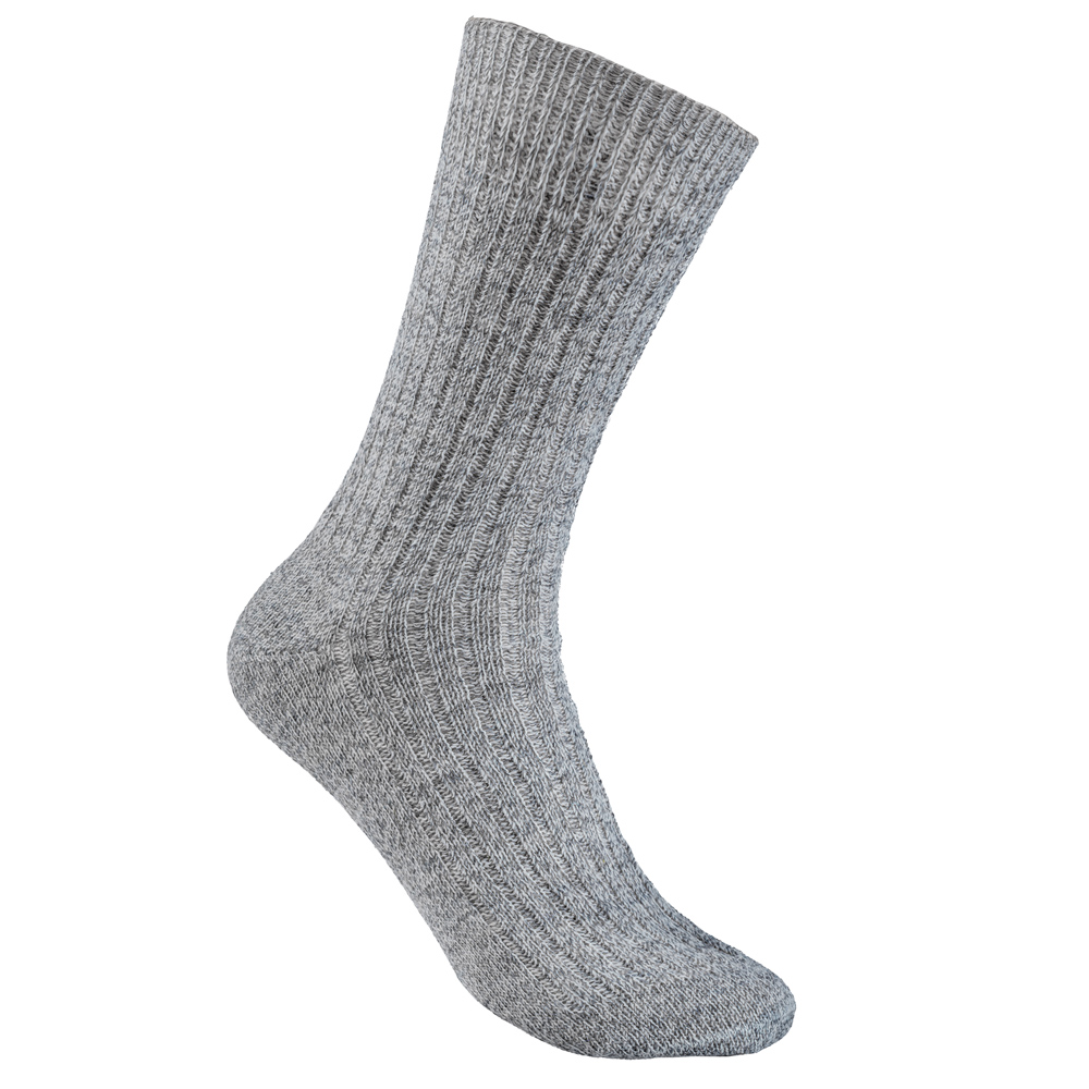 F-FELDTMANN-Workwear, Arbeitssocken, *NORWEGER*, hellgrau-meliert