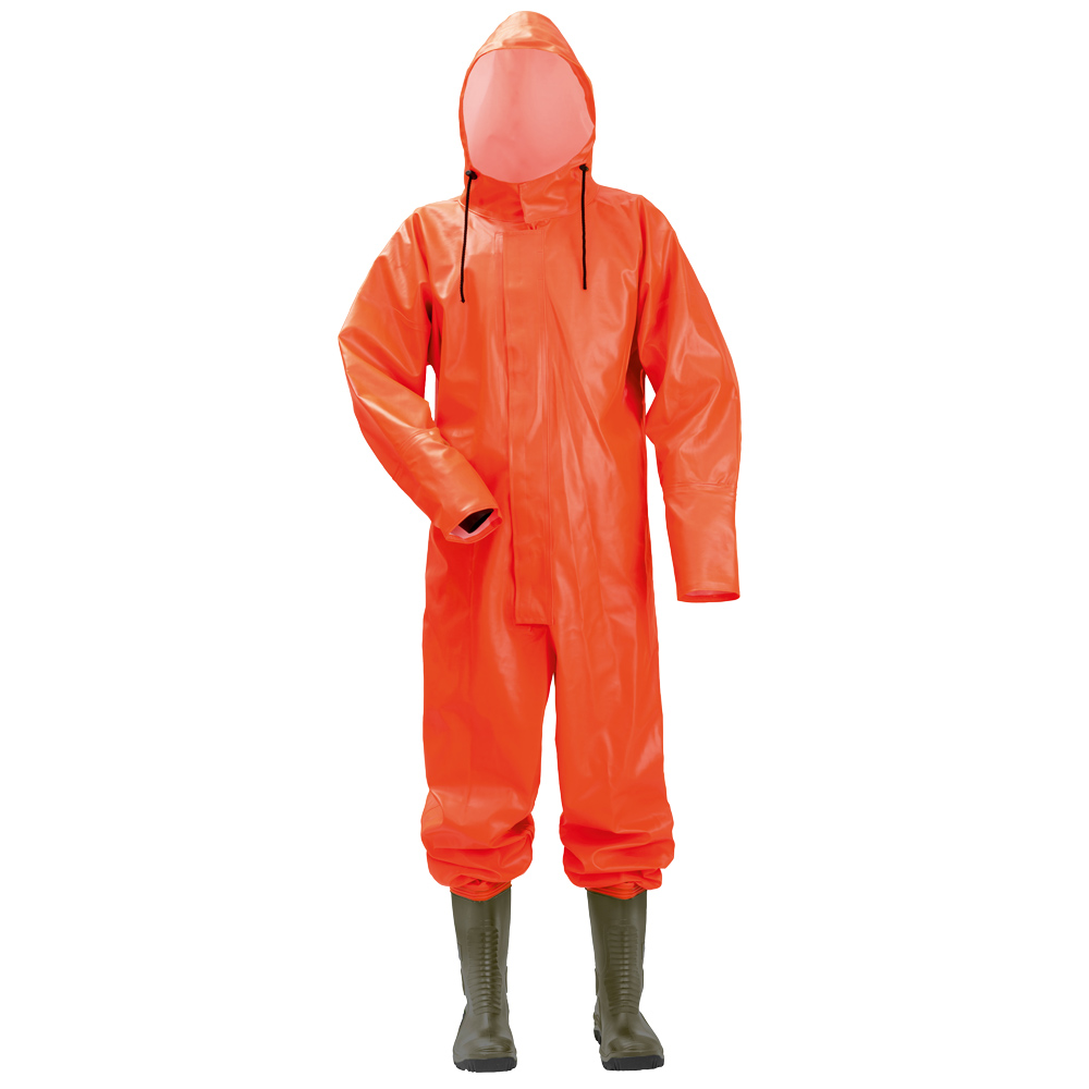 F-Nässeschutz, Regenschutz, Offshore-Schutzanzug, 325g/m², orange