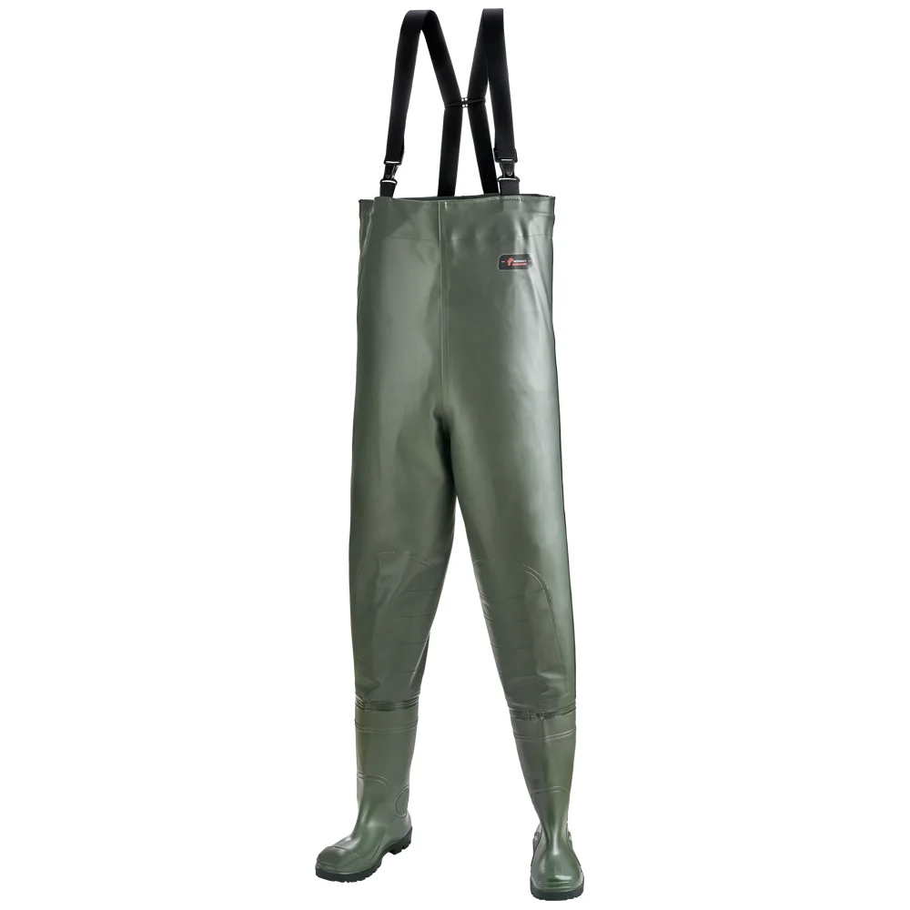 F-NORWAY-Nässeschutz, Premium-Wathose, 600g/m², olivgrün