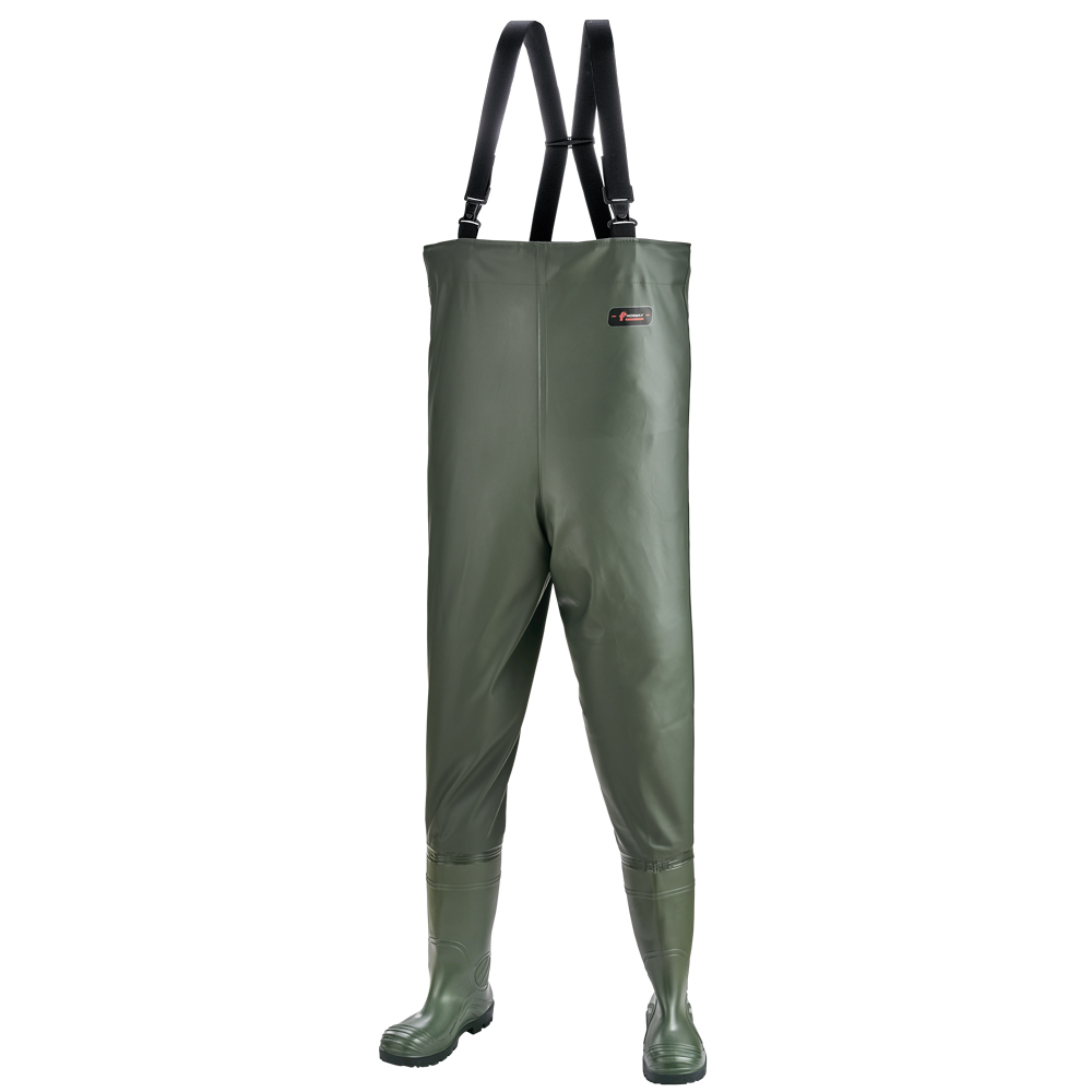 F-NORWAY-Nässeschutz, Standard-Wathose, 600g/m², olivgrün