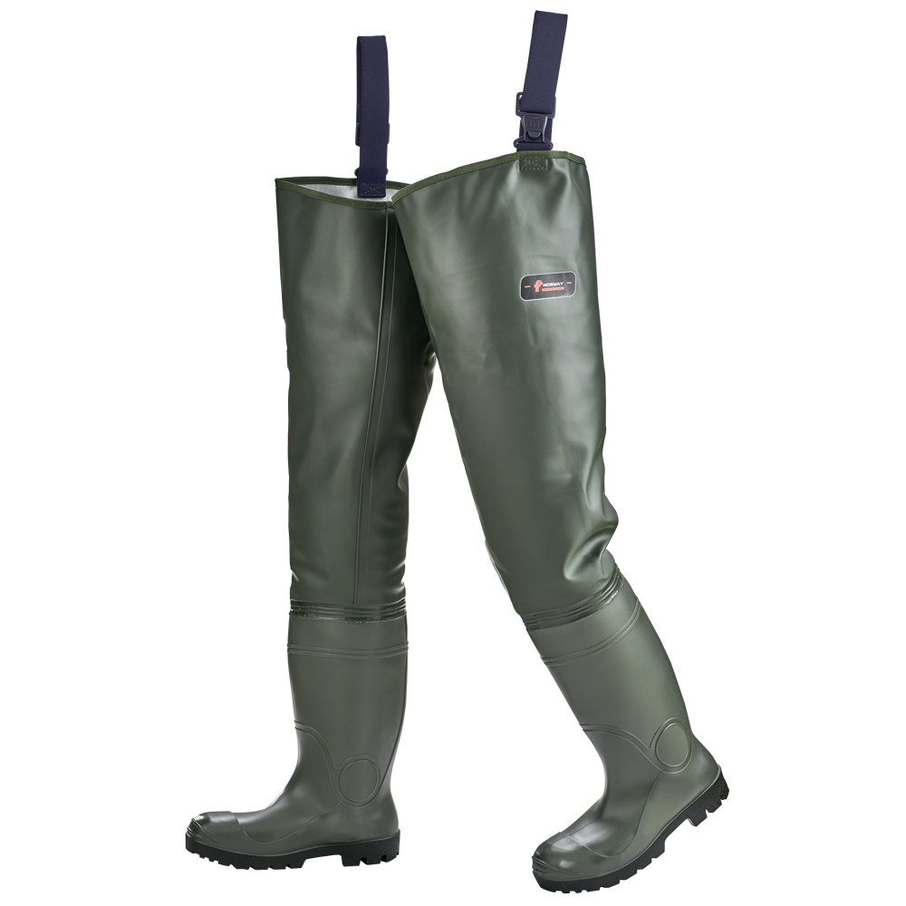 F-NORWAY-Nässeschutz, Standard-Seestiefel, 600g/m², olivgrün