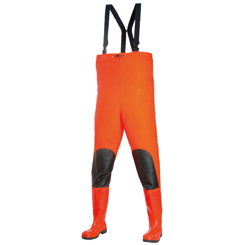 F-S5-Nässeschutz, Premium Wathose, 700g/m², orange