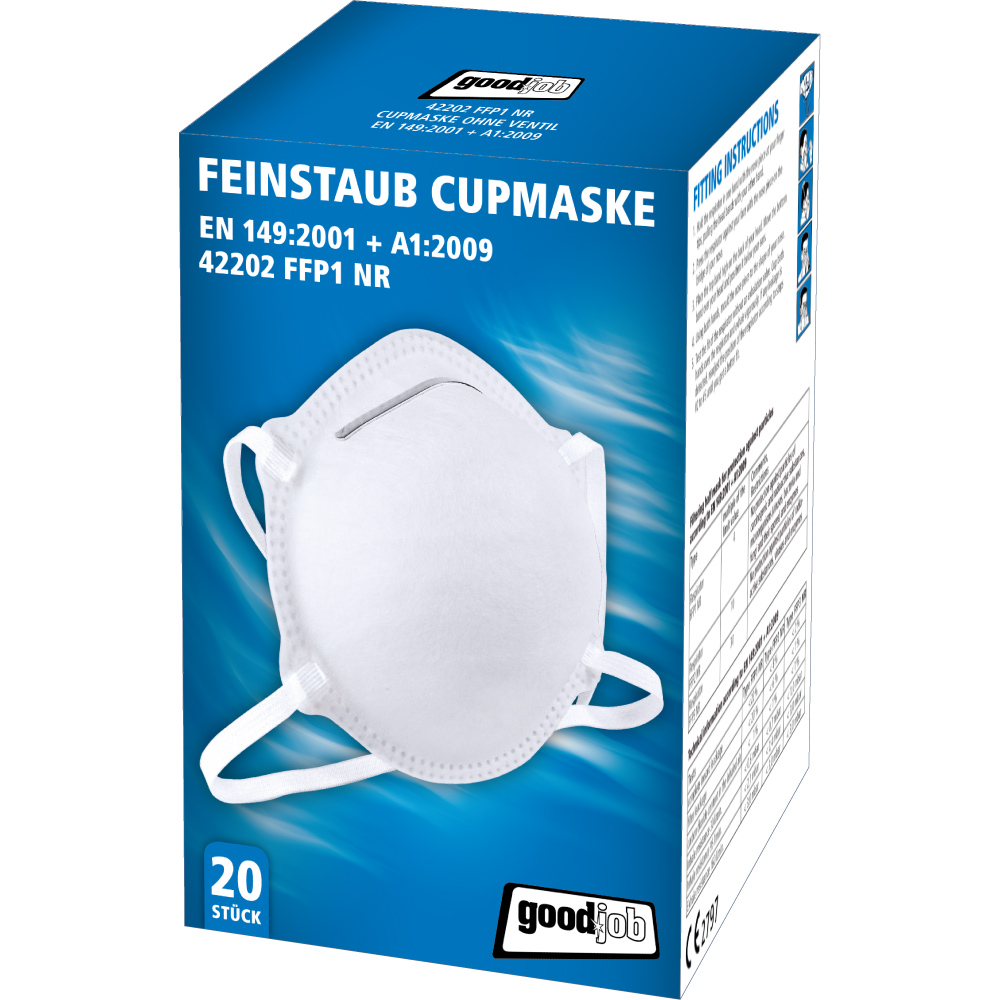 F-Feinstaubmaske, Basic, *P 1* GOODJOB