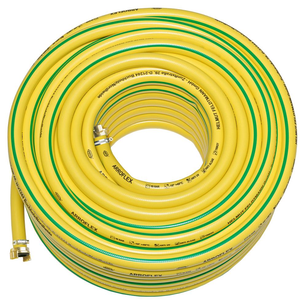 F-FELDTMANN-Betriebsbedarf, Trikotgewebeschlauch,  *ARROFLEX*   3/4, komplett konfektioniert, 25 m