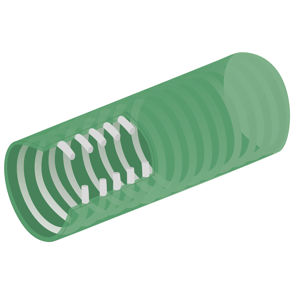 F-FELDTMANN-Betriebsbedarf, Saug- und Druckschlauch, 40x3,2 mm, 50 m