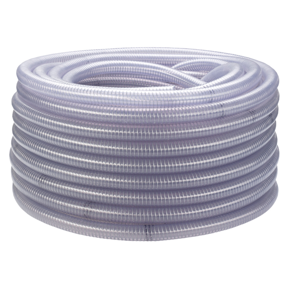 F-FELDTMANN-Betriebsbedarf, Saug- und Druckschlauch, mit Federstahlspirale, 50x5,4 mm, 30 m