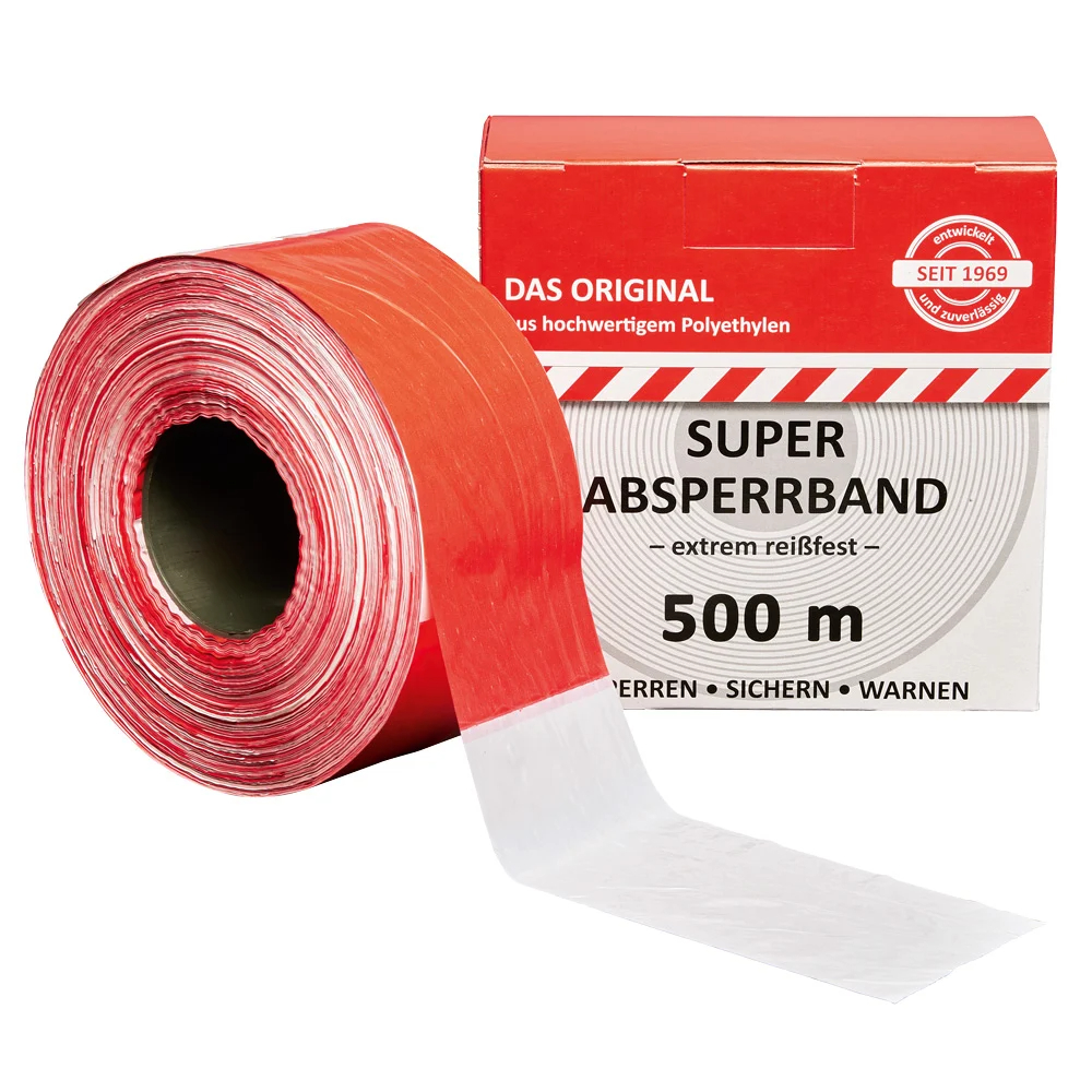 F-Feldtmann-Betriebsbedarf, Absperrband, 500 m, 80 mm