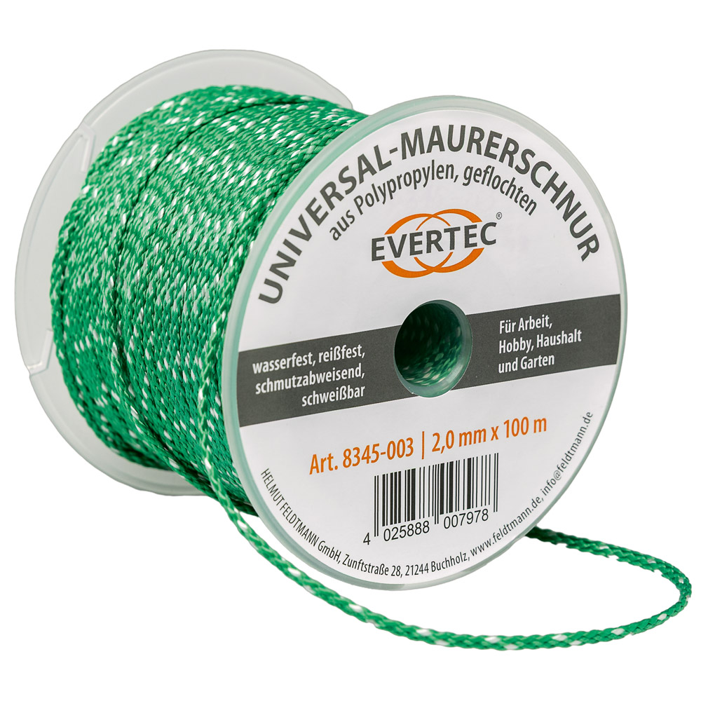 F-Feldtmann-Betriebsbedarf, Universal-Mauerschnur, 2,0 mm x 100 m