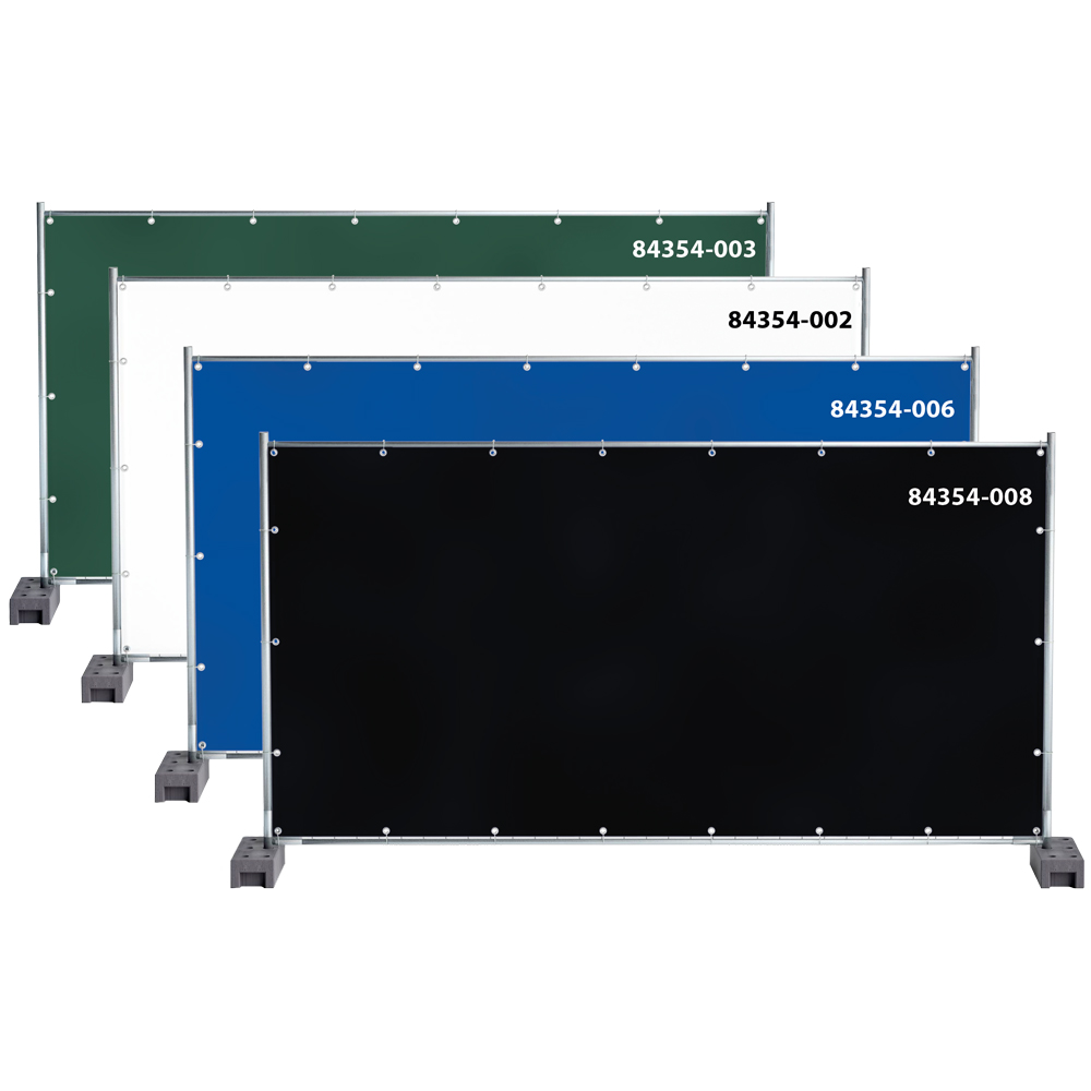 F-Feldtmann-Betriebsbedarf, PE-Bauzaunplane, mit Aluminium Ösen, 150g/m², blau