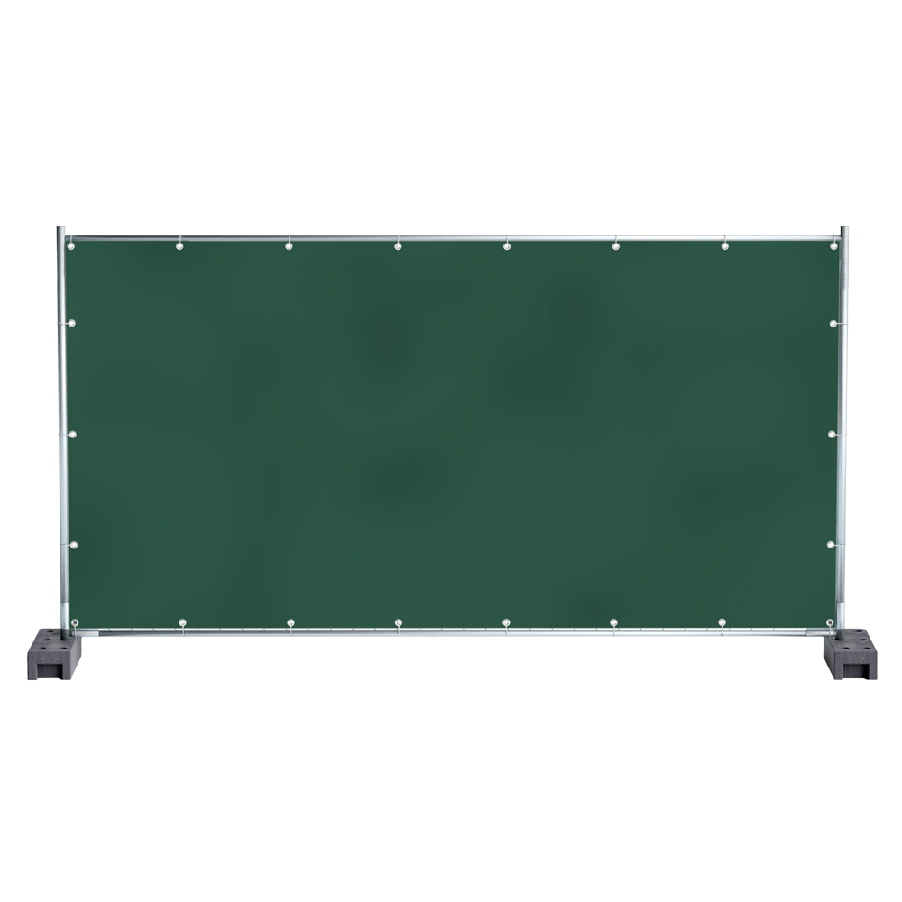 F-Feldtmann-Betriebsbedarf, PE-Bauzaunplane, mit Aluminium Ösen, 150g/m², grün