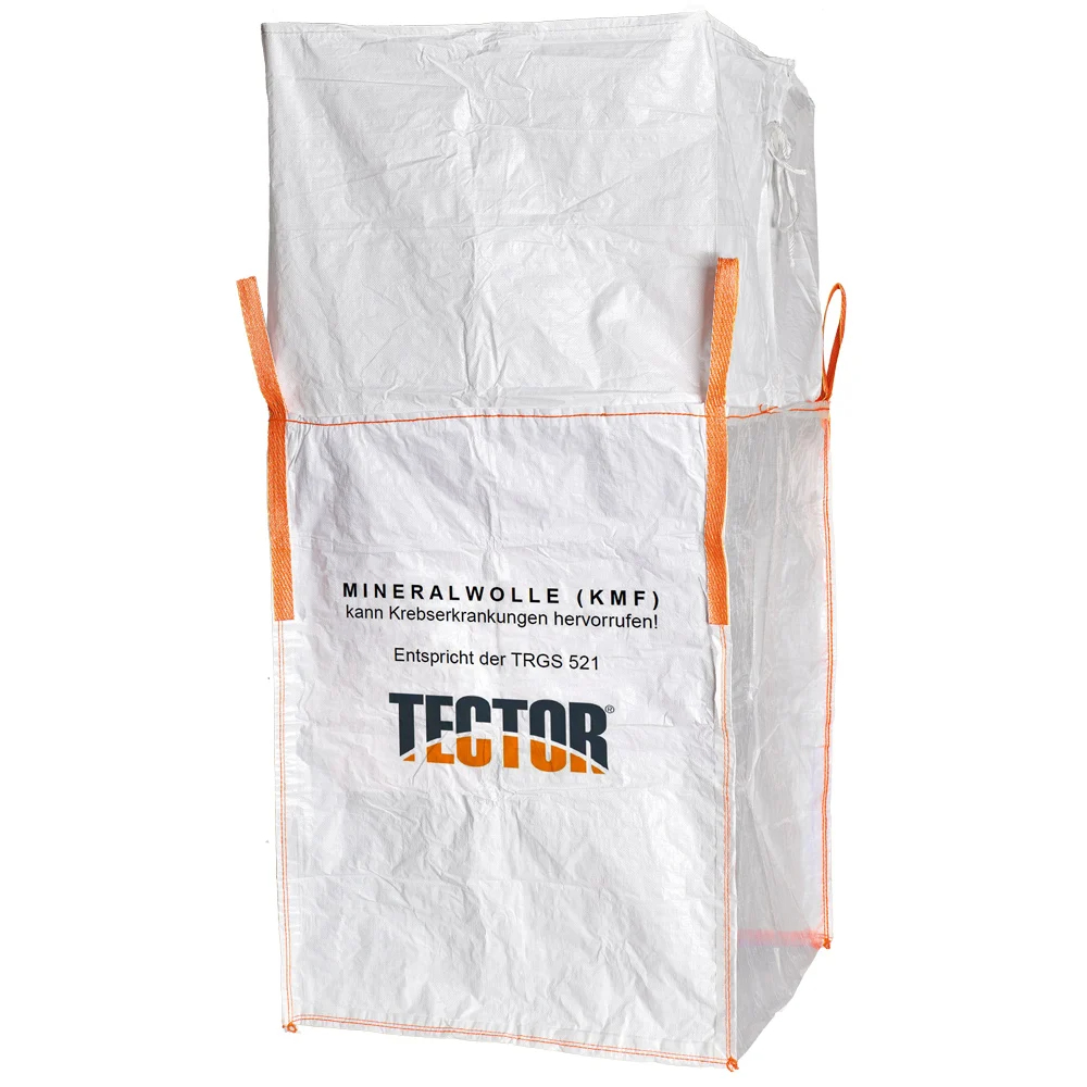 F-Feldtmann-Betriebsbedarf, Big-Bag, Mineralwolle mit 4 Hebeschlaufen, 90 x 90 x 120 cm