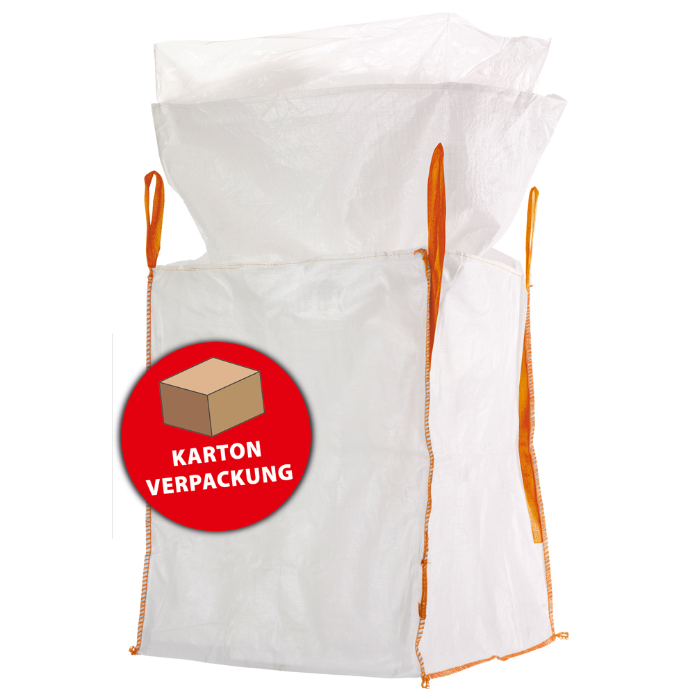 F-Feldtmann-Betriebsbedarf, Karton Big-Bag, mit Inliner u. Schürze, TRAGKRAFT: 1.000 KG
