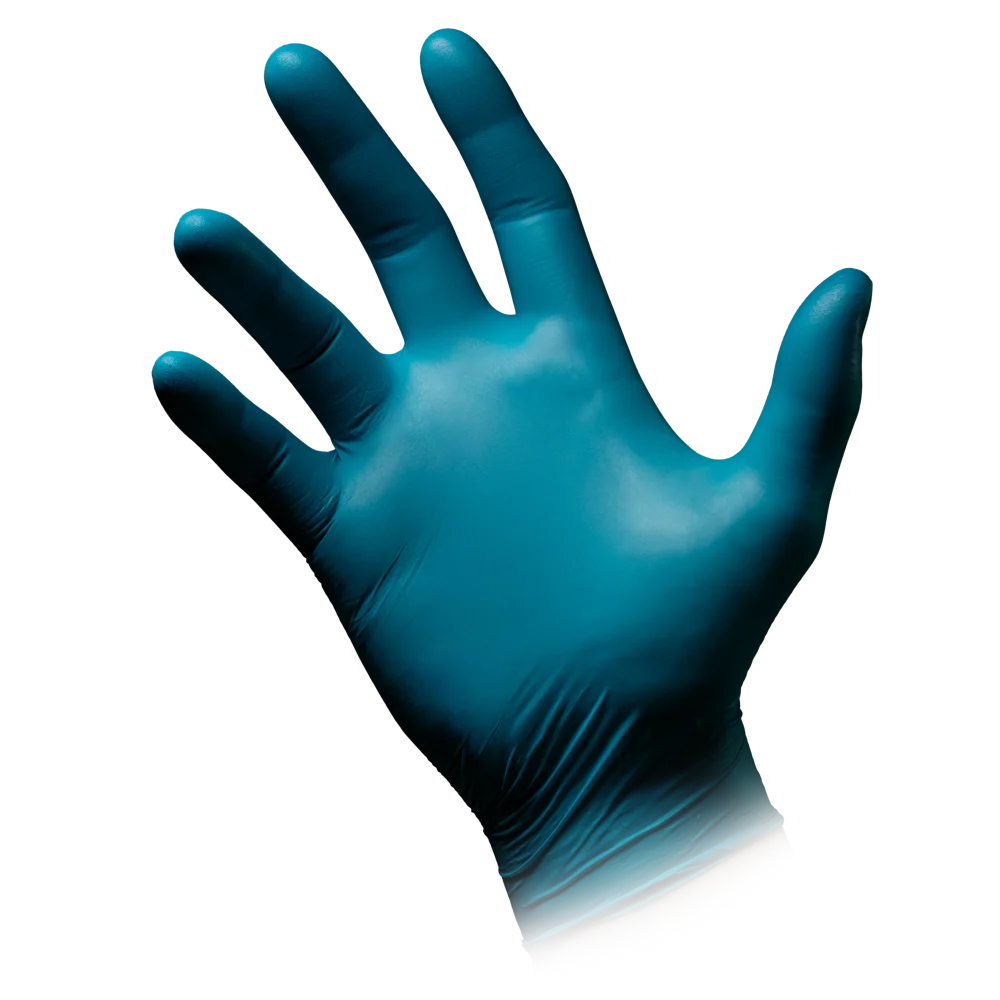 AMPRI-Style Ocean, Nitril-Untersuchungshandschuh, puderfrei, ocean green, Gr. XS-XL