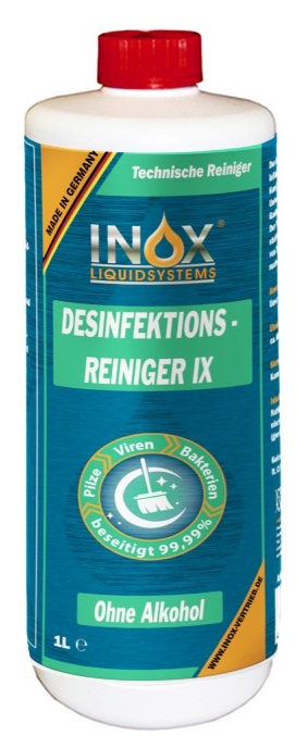 INOX Desinfektionsreiniger IX, 1 Liter