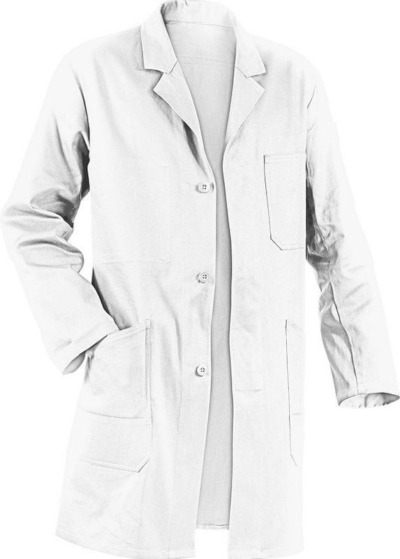 KÜBLER-Workwear-Berufsjacke Mantel, Arbeitskittel, Quality Dress, BW285, weiß