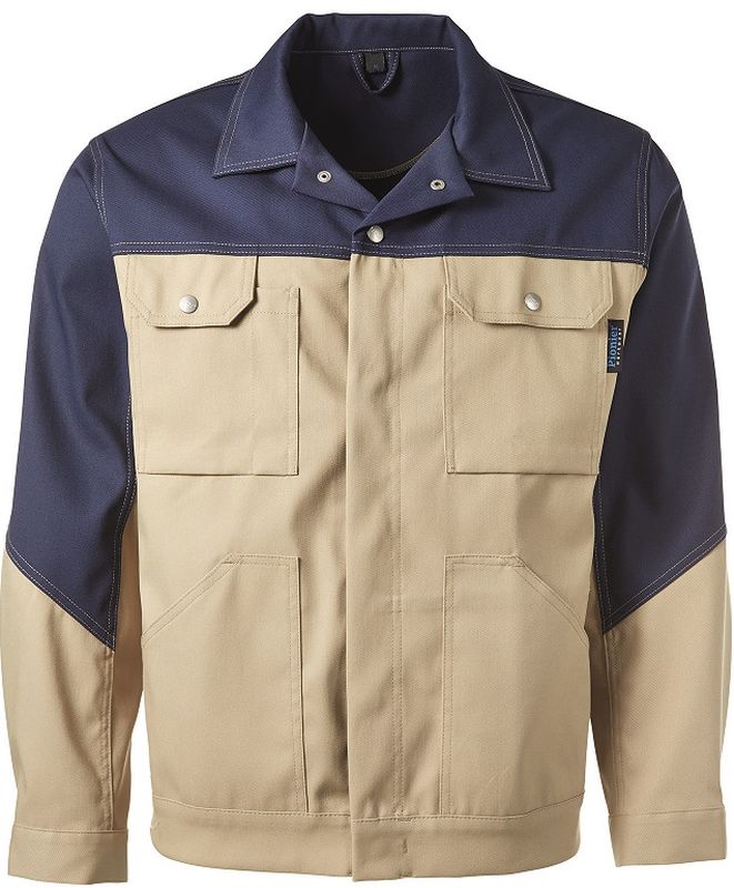 Gr.44/46 PIONIER Arbeitsjacke Berufsjacke Bundjacke, MG285, khaki/marine