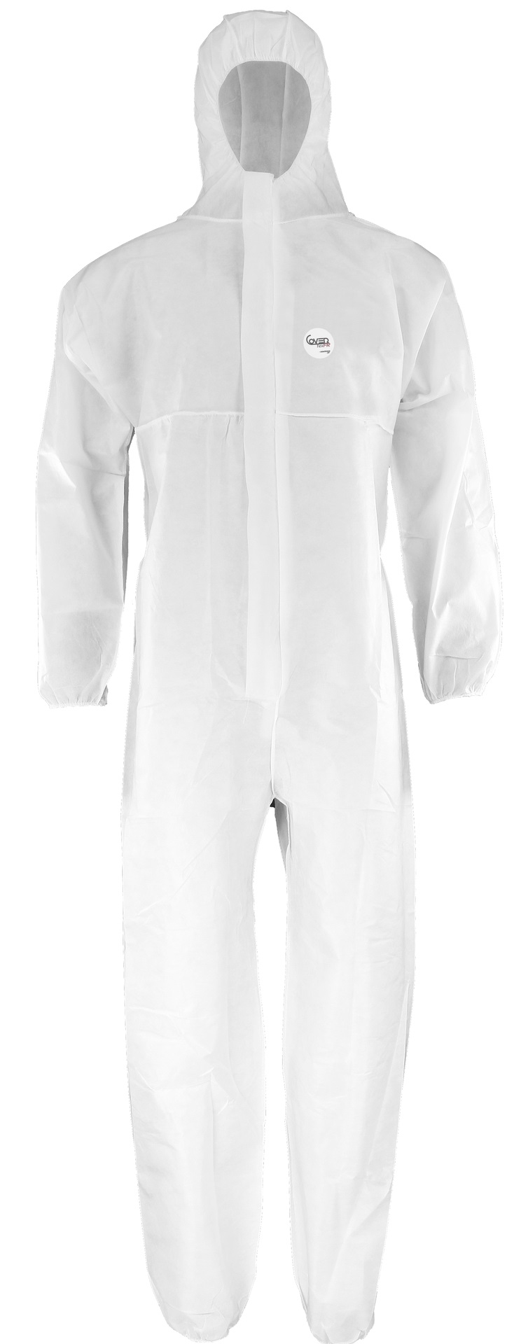 ASATEX-Einwegschutz, CoverTex Einweg-Overall, Schutzanzug, Einmal-Schutzoverall, hutzanzulammhemmend C-1FR, weiss, VE = 50 Stk.
