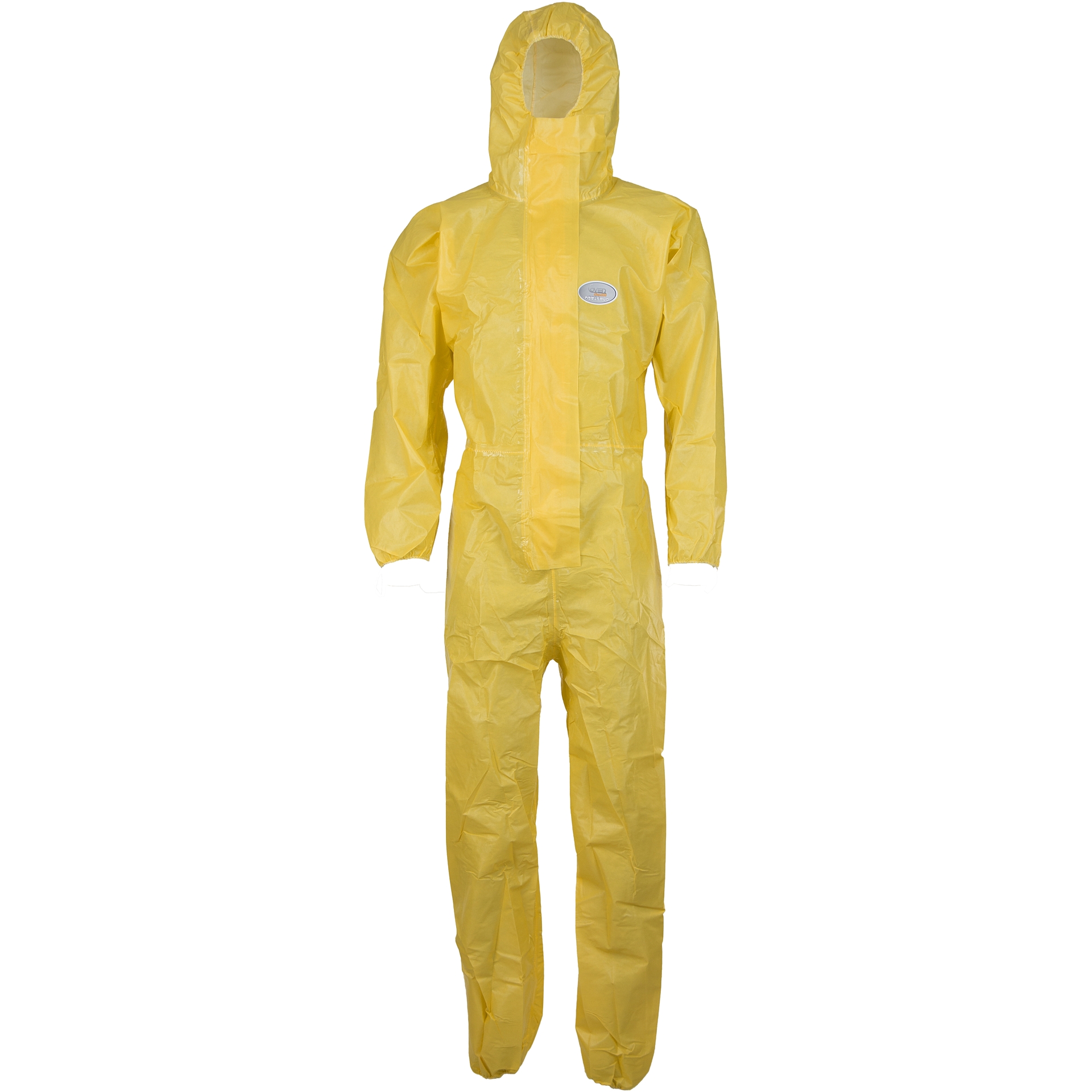 ASATEX-Einwegschutz, CoverChem200 Chemikalien Einweg-Overall, Schutzanzug, Einmal-Schutzoverall, -CC200, gelb, VE = 20 Stk.