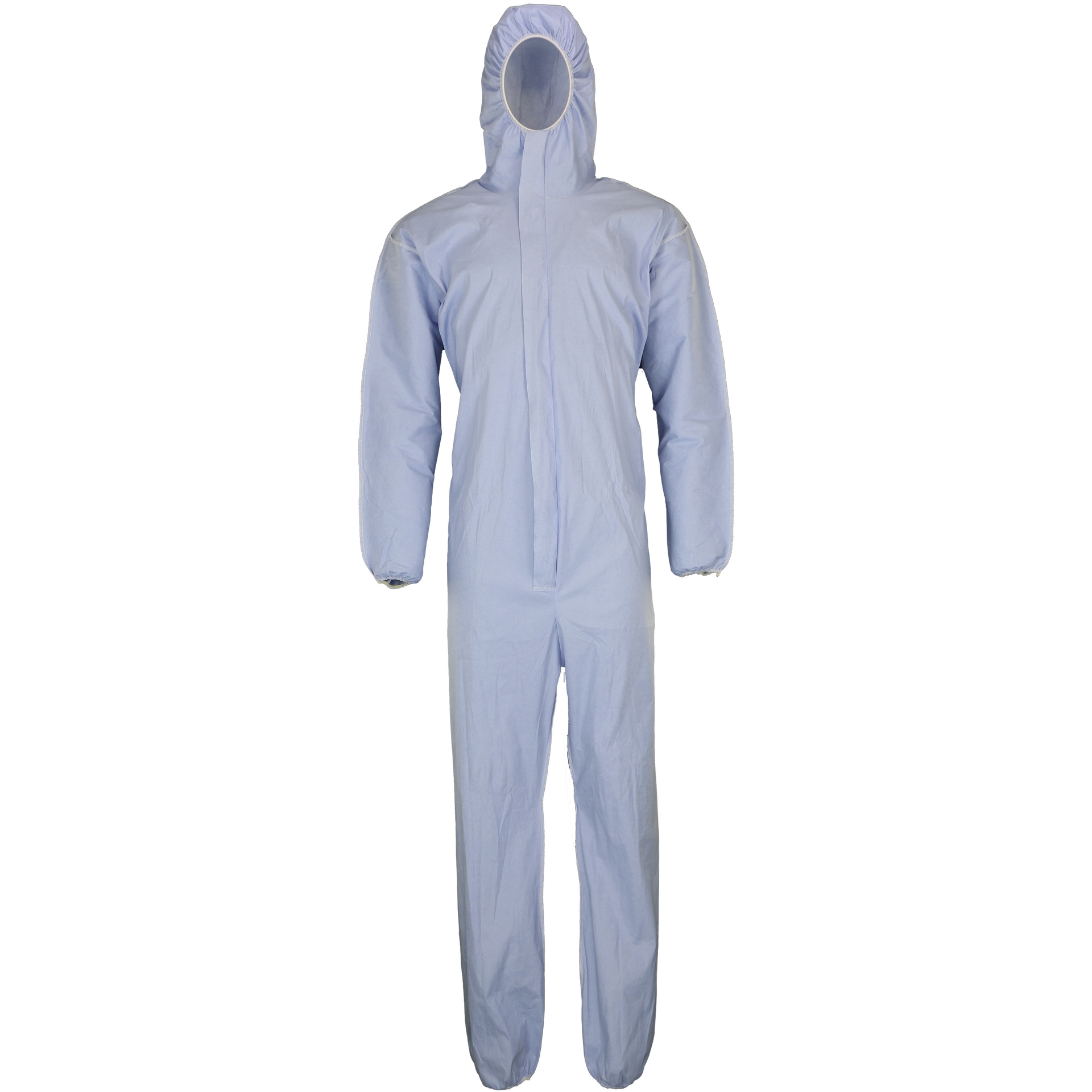 ASATEX-Einwegschutz, CoverPro FR Einweg-Overall, Schutzanzug, Einmal-Schutzoverall, flammhemmend CV5-FR, blau, VE = 25 Stk.
