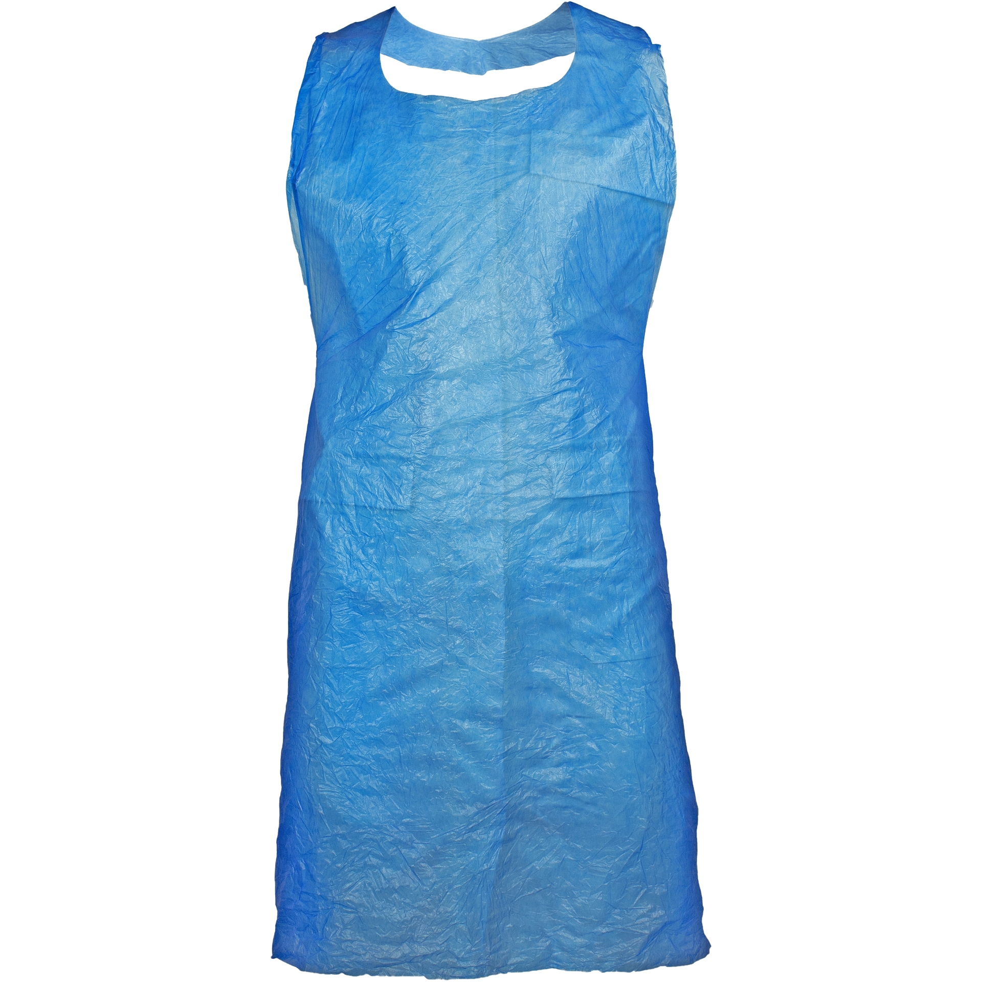 ASATEX-Einwegschutz, Einweg-Schürze PE-SCH20B, blau, VE = 10 Pkg á 100 Stk.