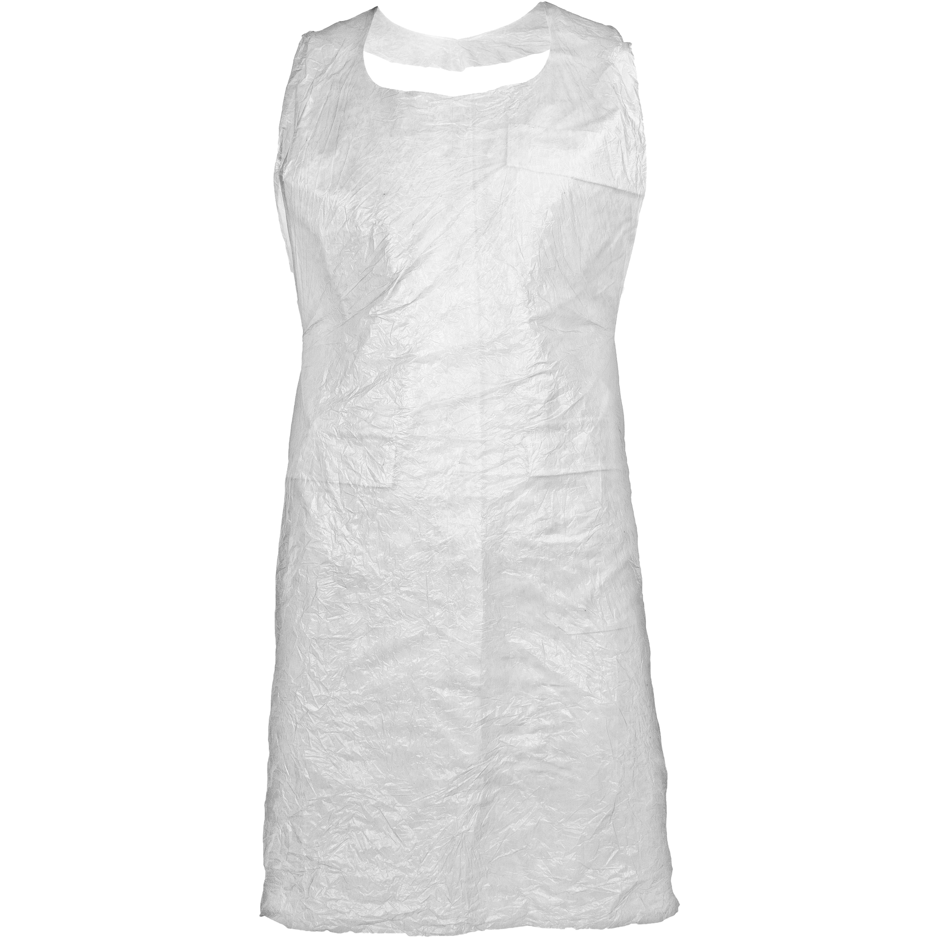 ASATEX-Einwegschutz, Einweg-Schürze PE-SCH20W, weiss, VE = 10 Pkg. á 100 Stk.