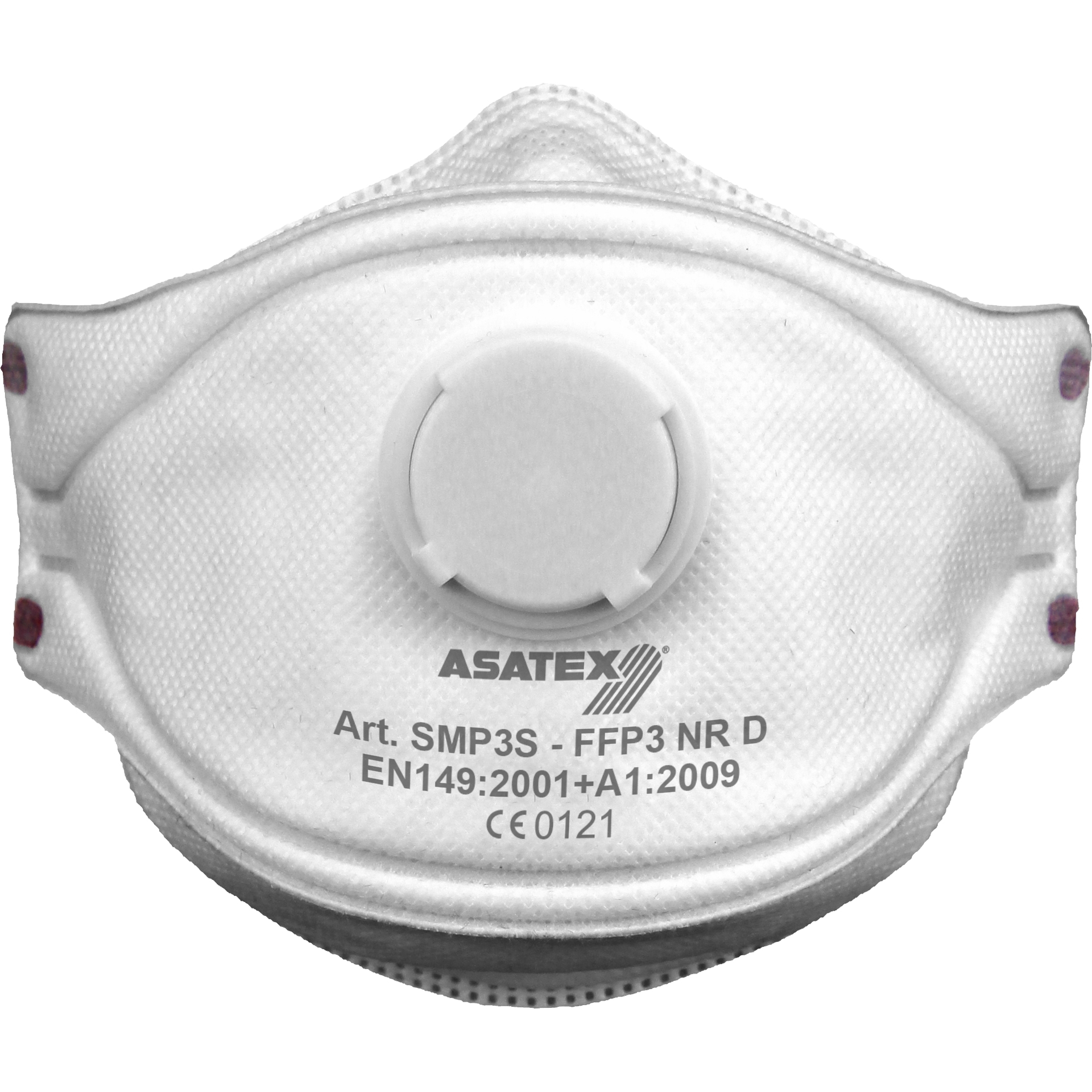 AMPRI-Atemschutz, Feinstaubmaske FFP3 NR D FMP3S, weiss, VE = 200 Stk.
