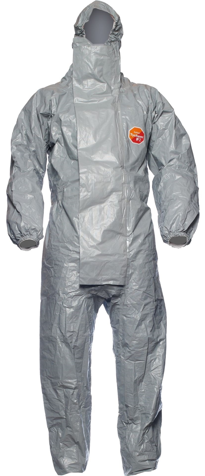 ASATEX-Einwegschutz, YCHEM 6000 F CHZ5 Einweg-Overall, Schutzanzug, Einmal-Schutzoverall, F6000F, grau, VE = 1 Stk.
