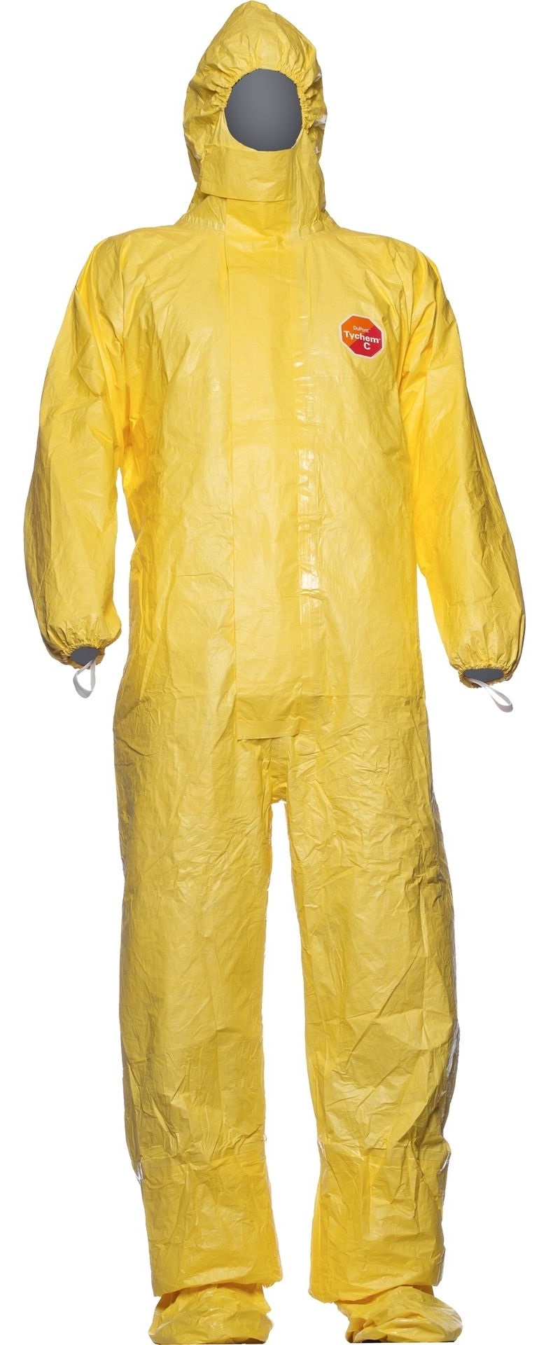 ASATEX-Einwegschutz, TYCHEM 2000 C CHA5 Einweg-Overall, Schutzanzug, Einmal-Schutzoverall, OKC, gelb, VE = 1 Stk.
