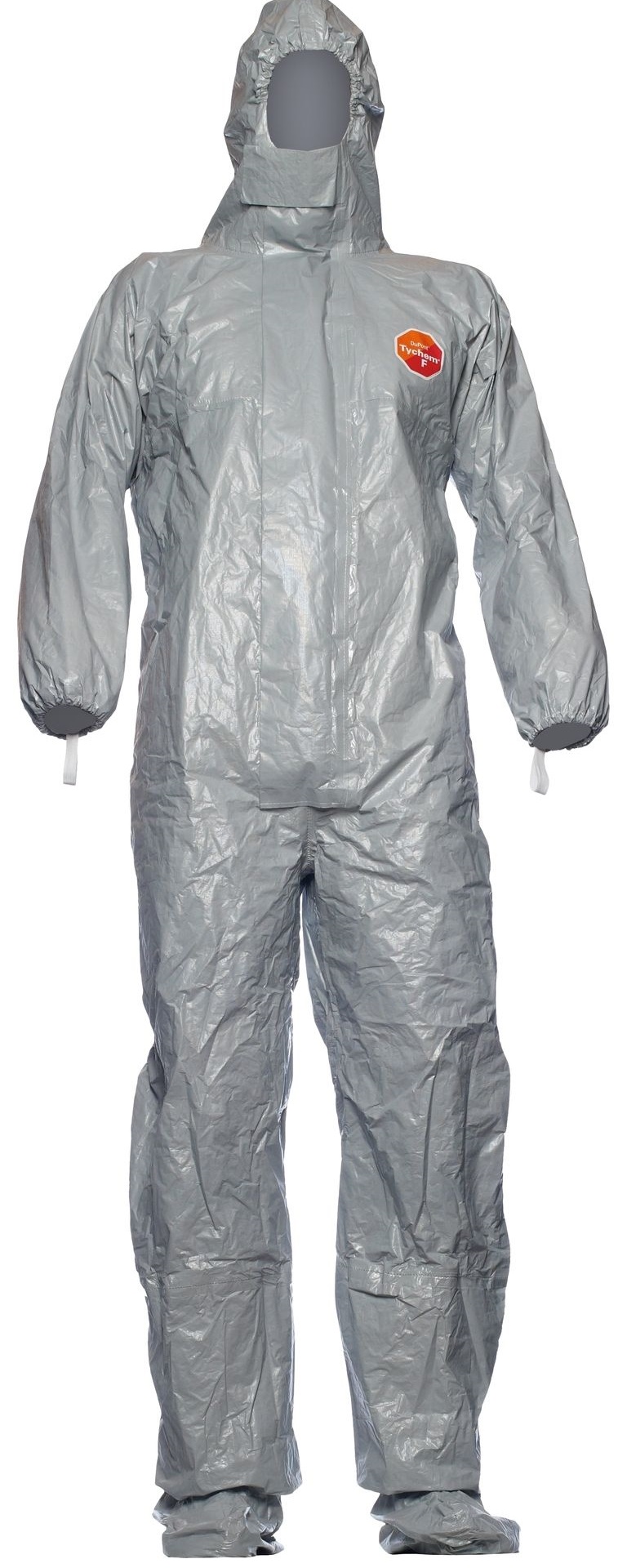 ASATEX-Einwegschutz, TYCHEM 6000 F CHA5 Einweg-Overall, Schutzanzug, Einmal-Schutzoverall, TOKFF, grau, VE = 20 Stk.