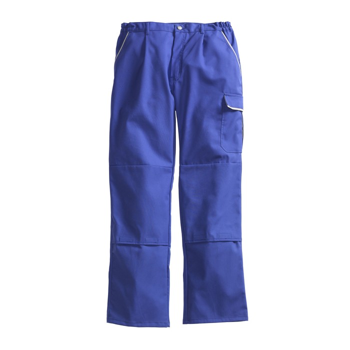 Gr.94 PIONIER Bundhose Arbeitshose Berufshose Workerhose Arbeitskleidung Berufskleidung TOP COTTON IMAGE royal hellgrau ca 300g