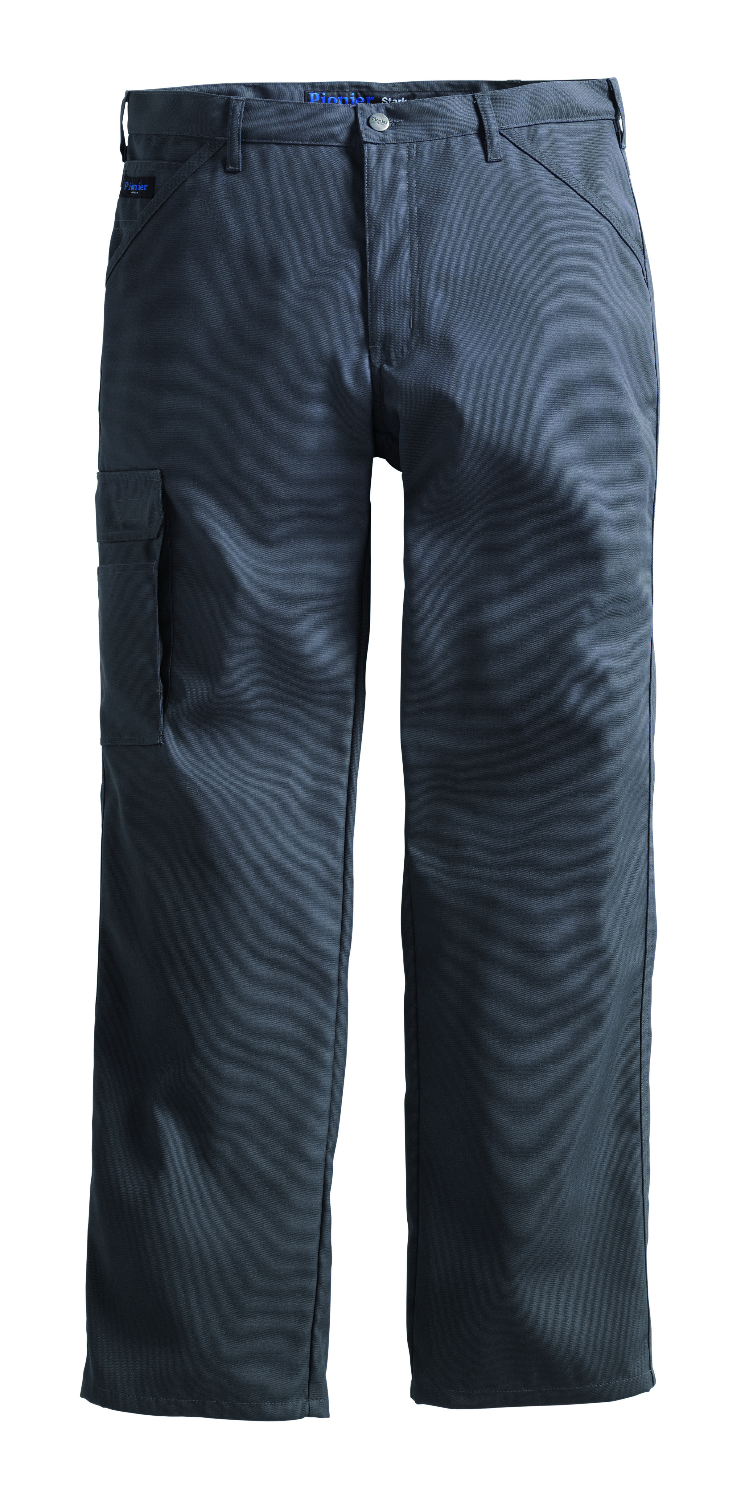 PIONIER Thermo Bundhose Arbeitshose Berufshose Workerhose Canvas grau ca 260g