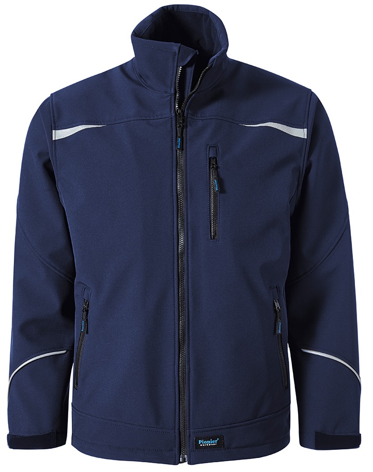 Pionier-Kälteschutz, Softshell-Arbeits-Berufs-Jacke, OUTDOOR, marine