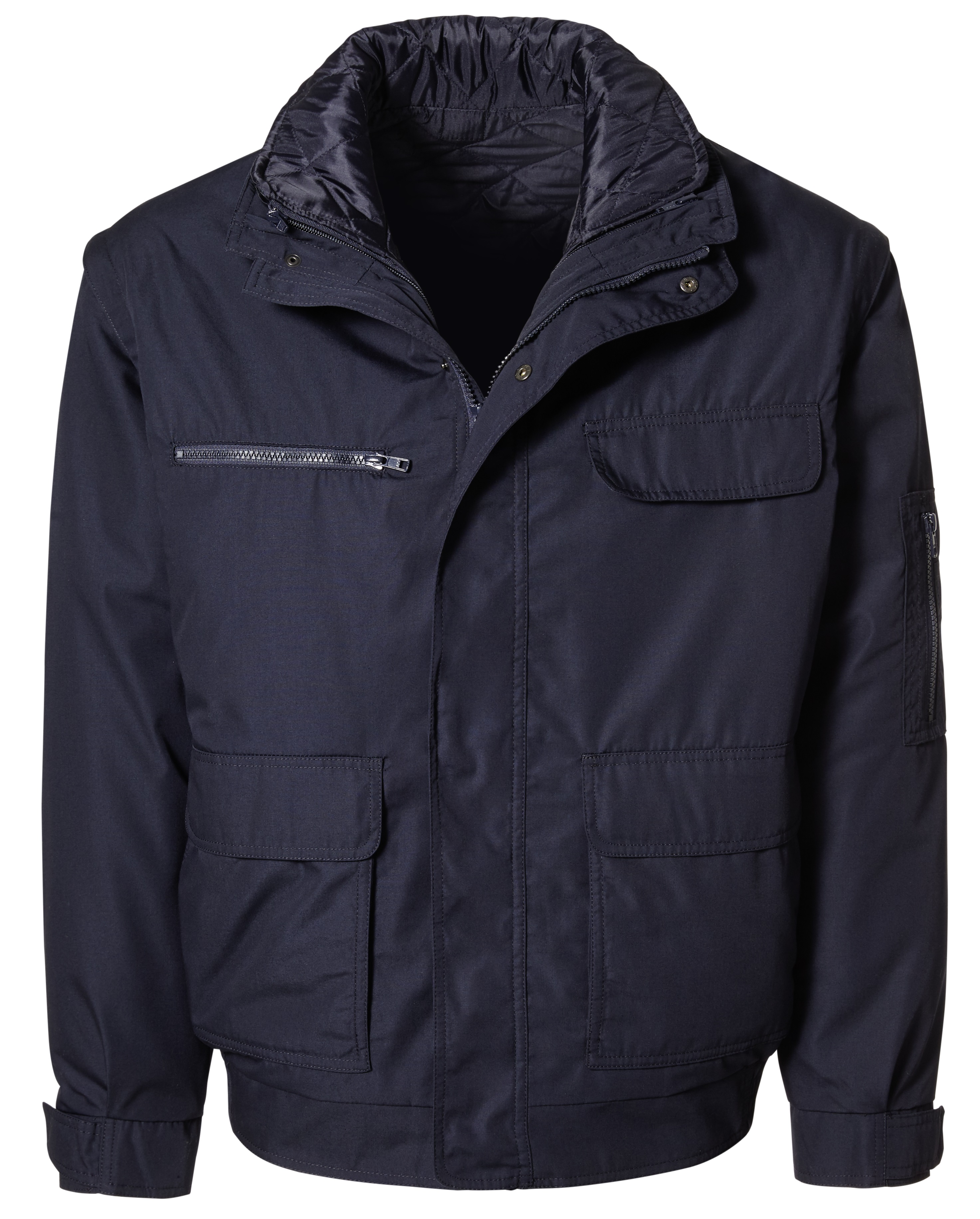 Pionier-Kälteschutz, Herren-Winter-Arbeits-Berufs-Jacke, Blouson, marine