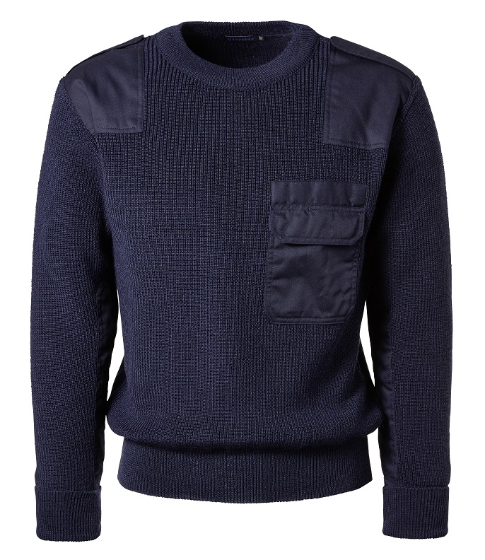 Pionier-Kälteschutz, Arbeits-Berufs-Bundeswehr-Pullover, schwarzblau