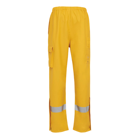 ELKA-Nässeschutz, Regenschutz, D-LUX-Regen-Nässe-Wetter-Schutz-Bundhose, DRY ZONE, 190g/m², gelb