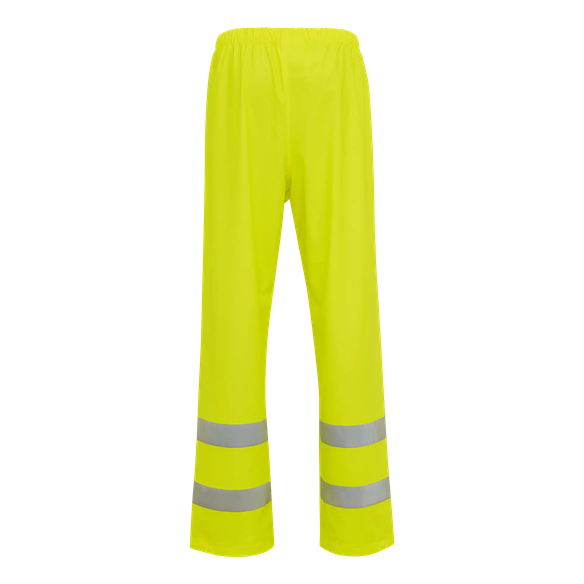 ELKA-Nässeschutz, Regenschutz, Regen-Nässe-Wetter-Schutz-Bund-Hose, EN 471, DRY ZONE OFFSHORE, 200g/m², warngelb